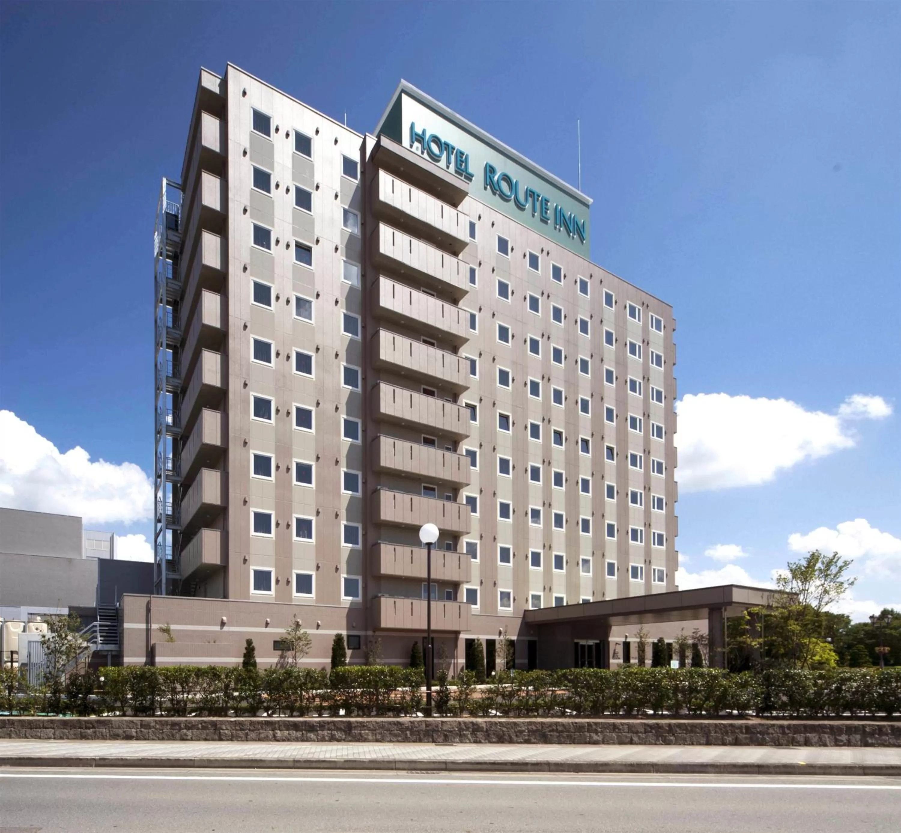Property building in Hotel Route Inn Ono