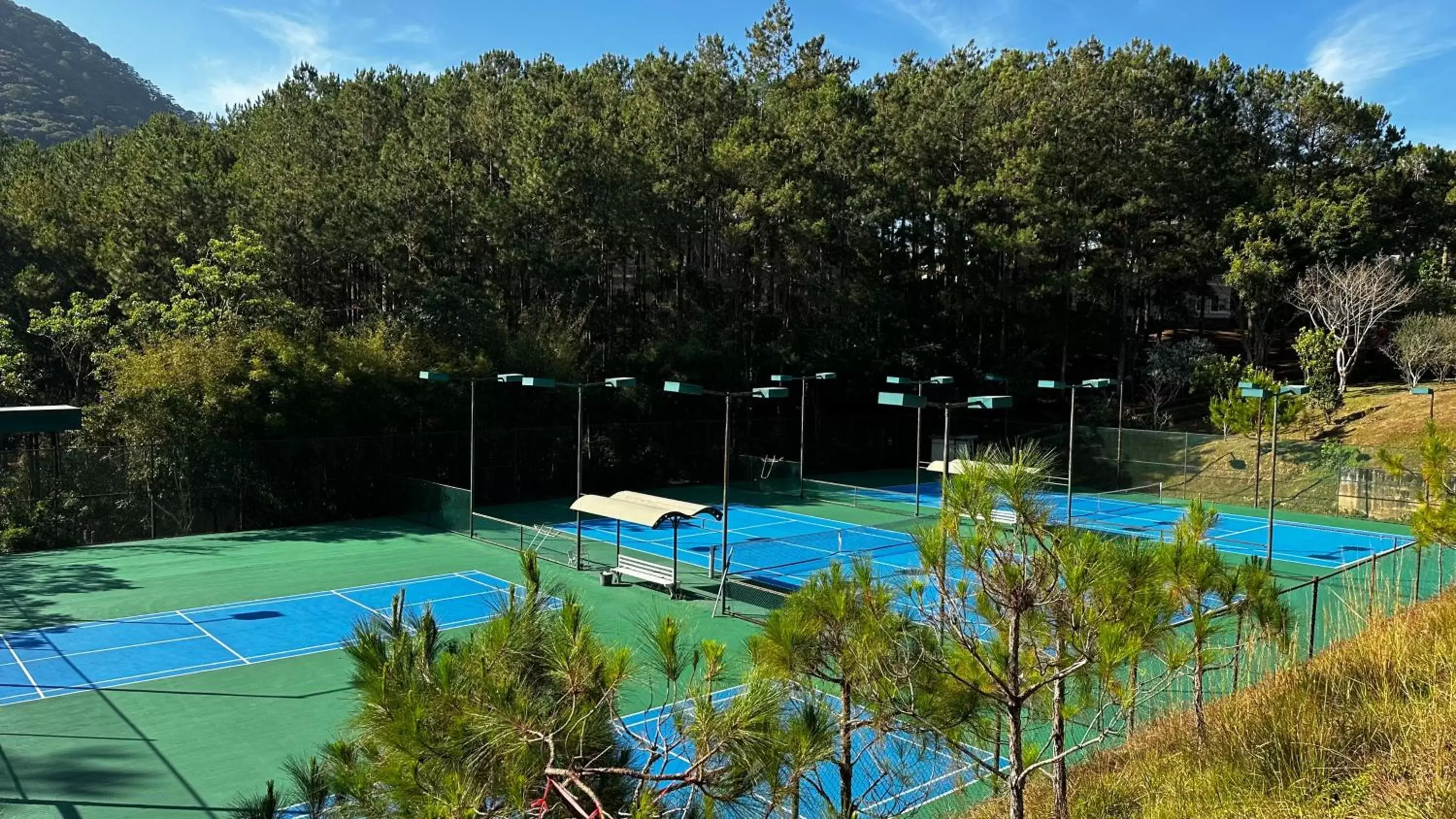 Tennis court, Pool View in Dalat Edensee Lake Resort & Spa