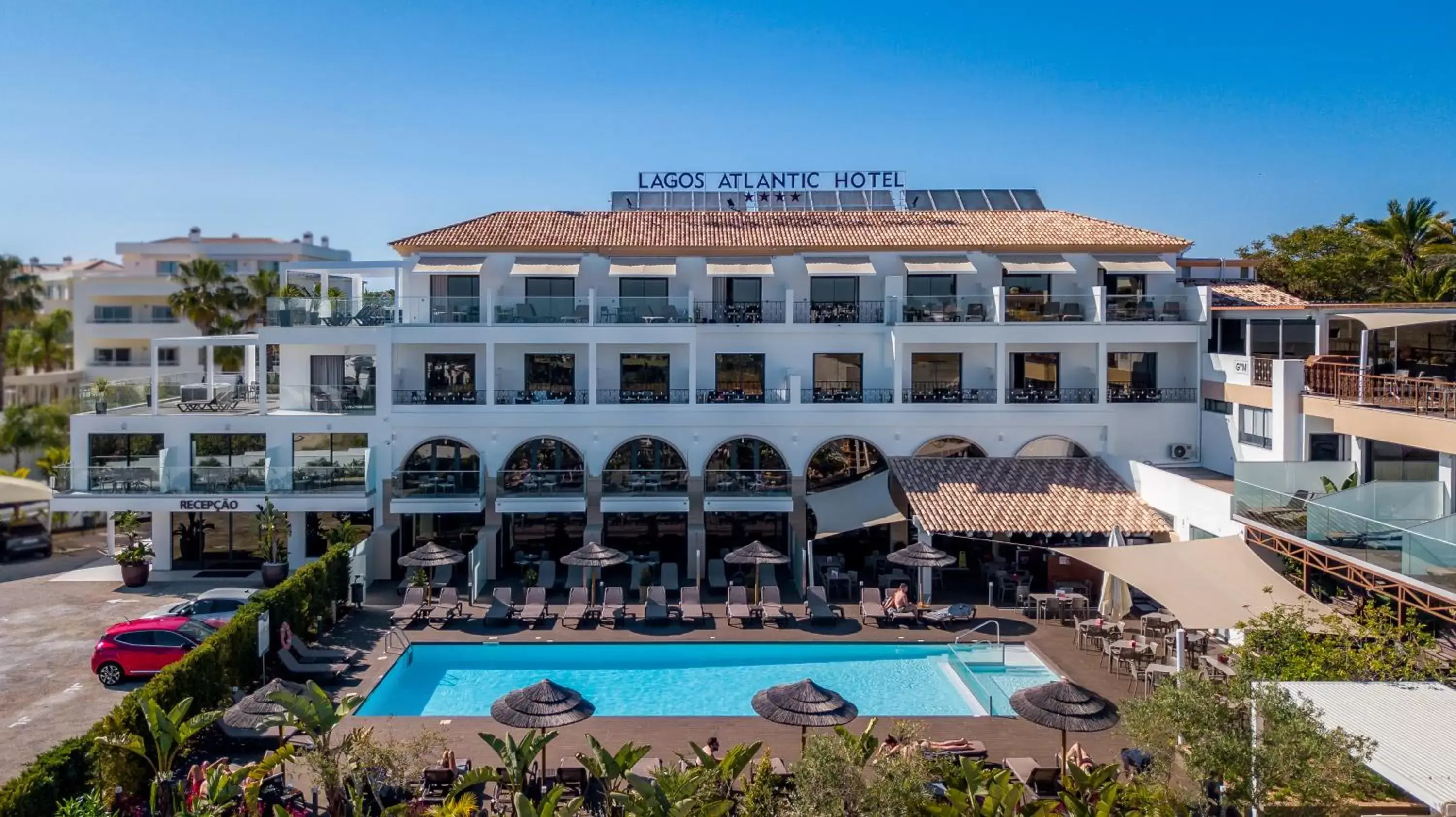 Property building, Pool View in Lagos Atlantic Hotel