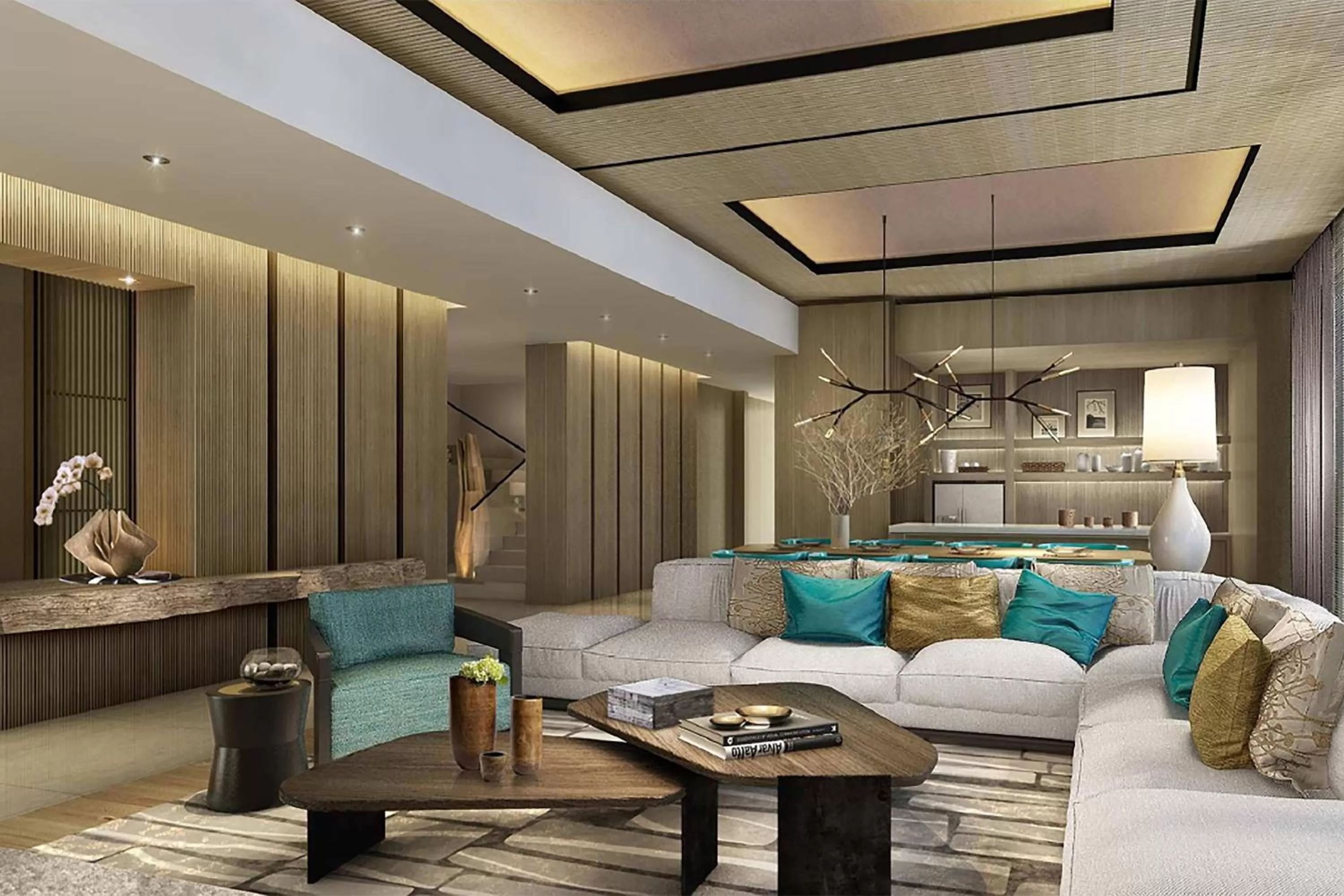 Living room in Renaissance Suzhou Taihu Lake Hotel