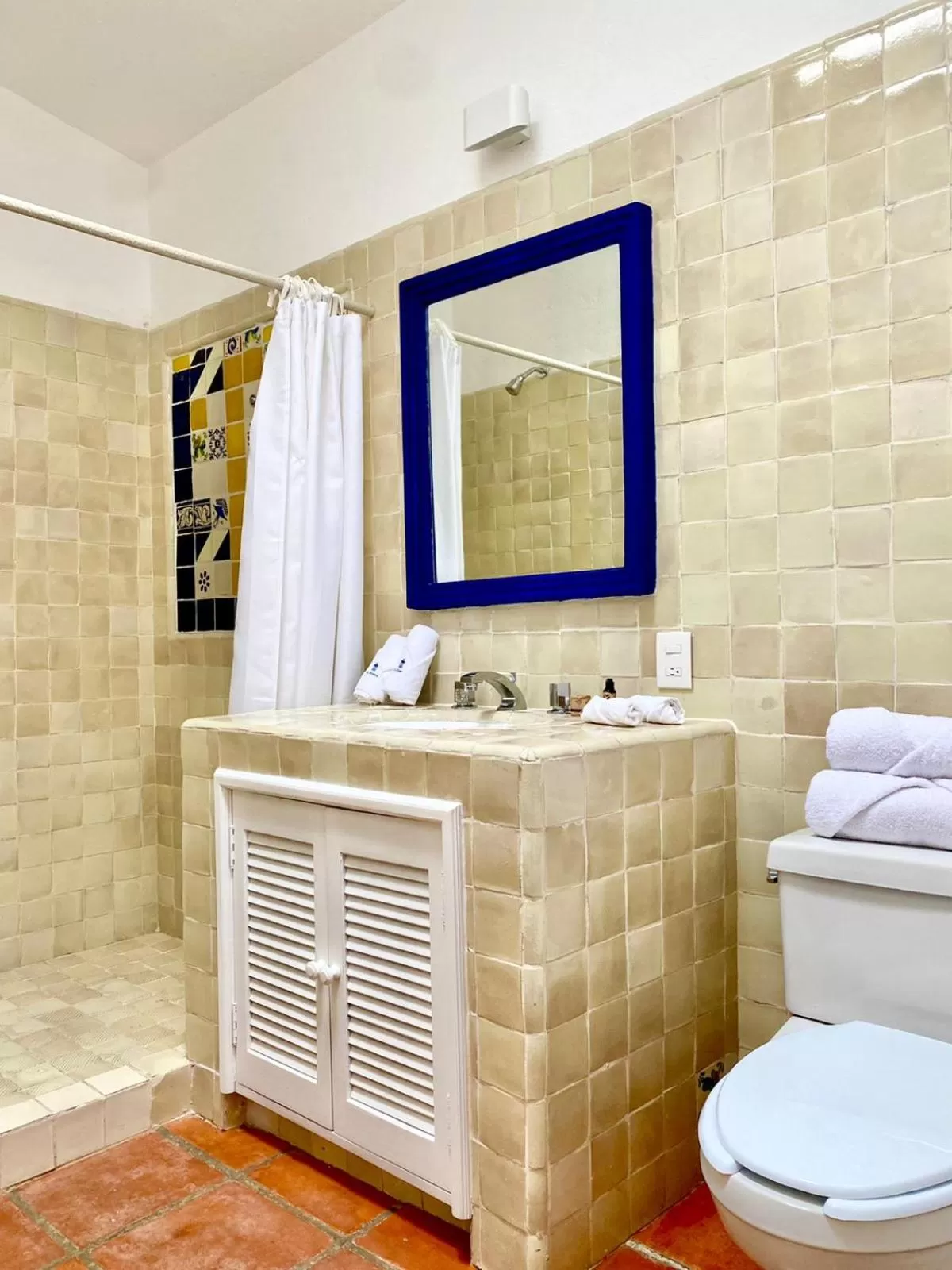 Bathroom in Hotel Cala Blanca Cuernavaca