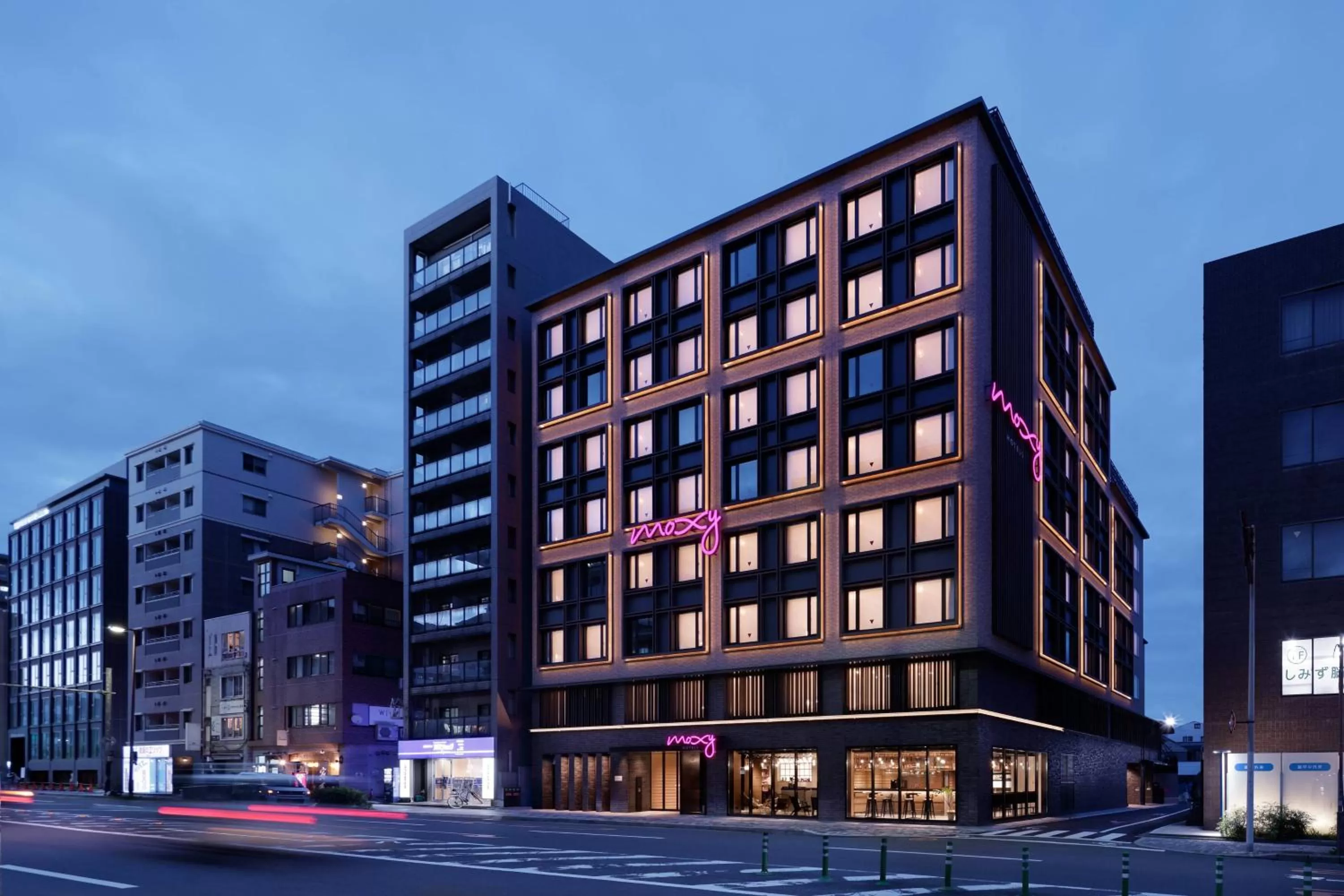 Property building in Moxy Kyoto