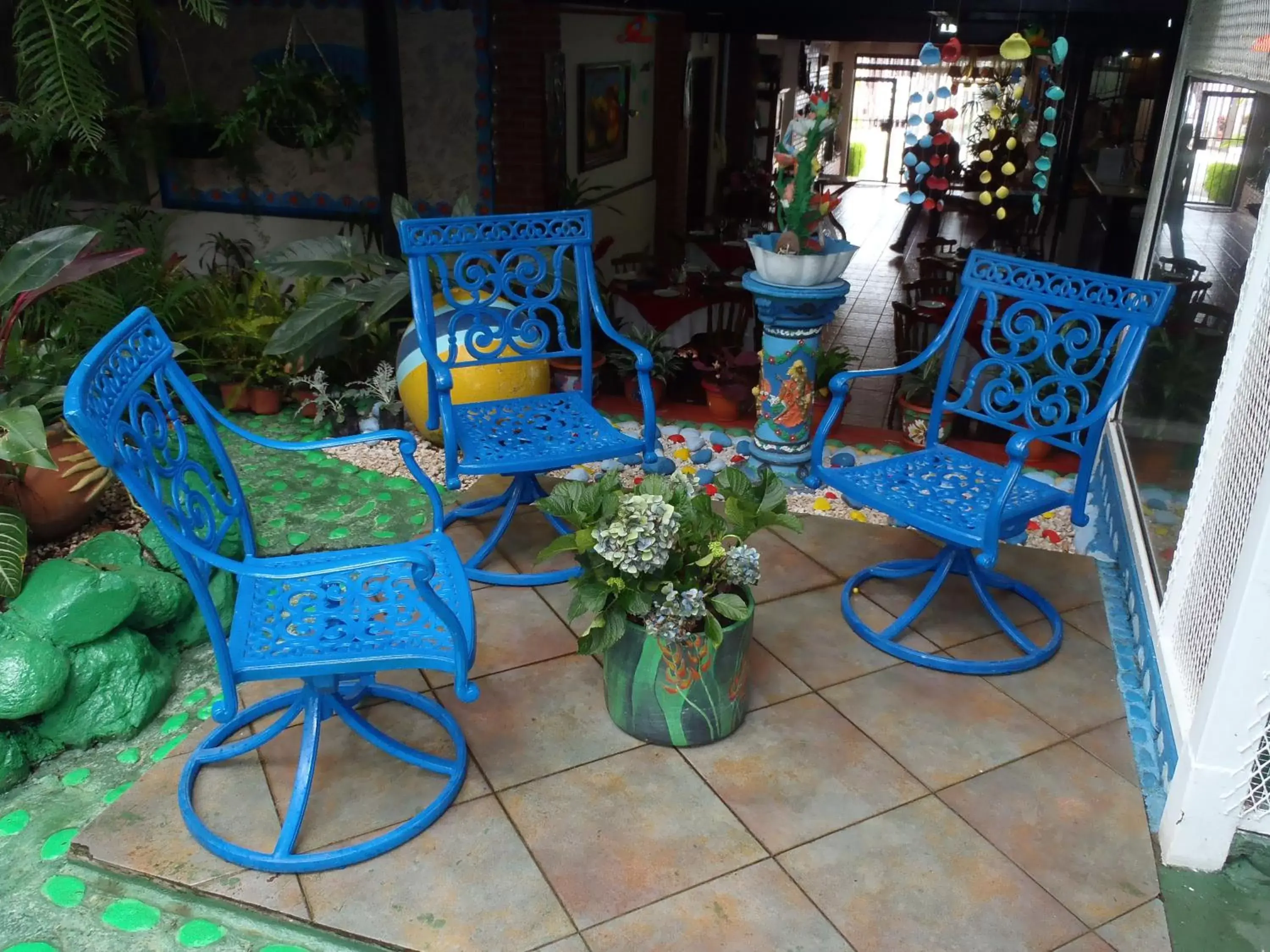 Patio in Casa Lima B&B