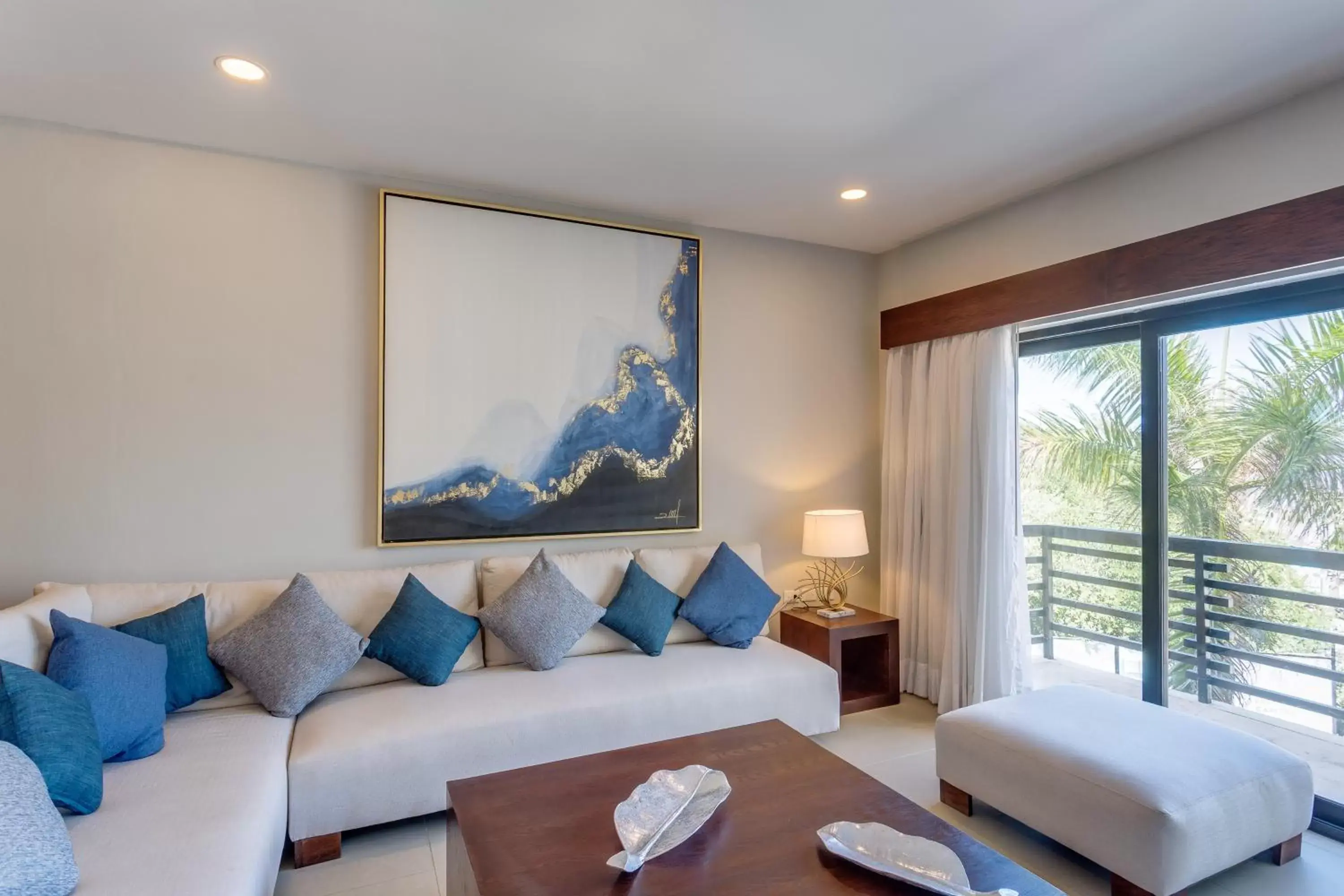 Seating Area in Aldea Thai by Mistik Vacation Rentals