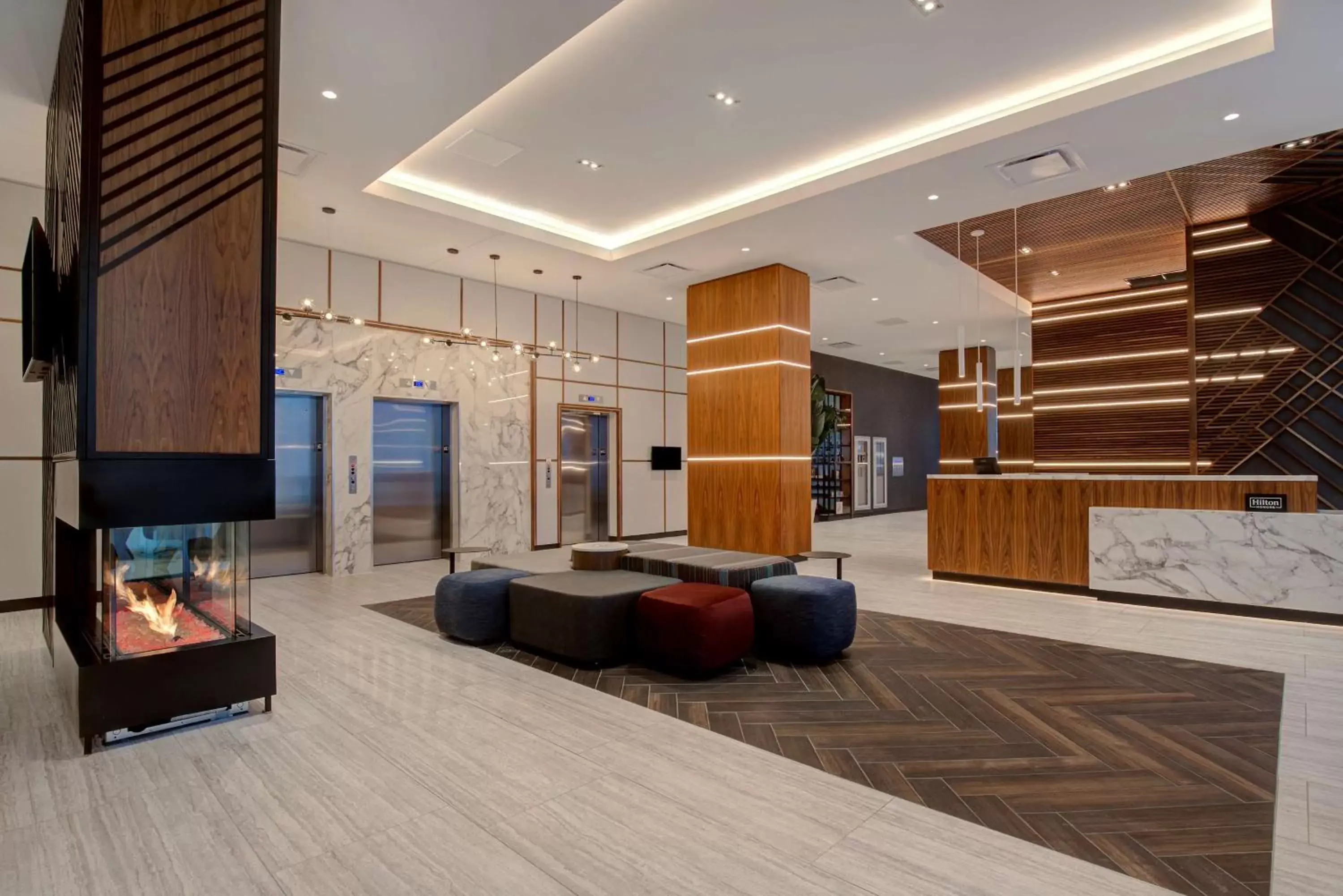 Lobby or reception, Lobby/Reception in Homewood Suites By Hilton Montreal Downtown