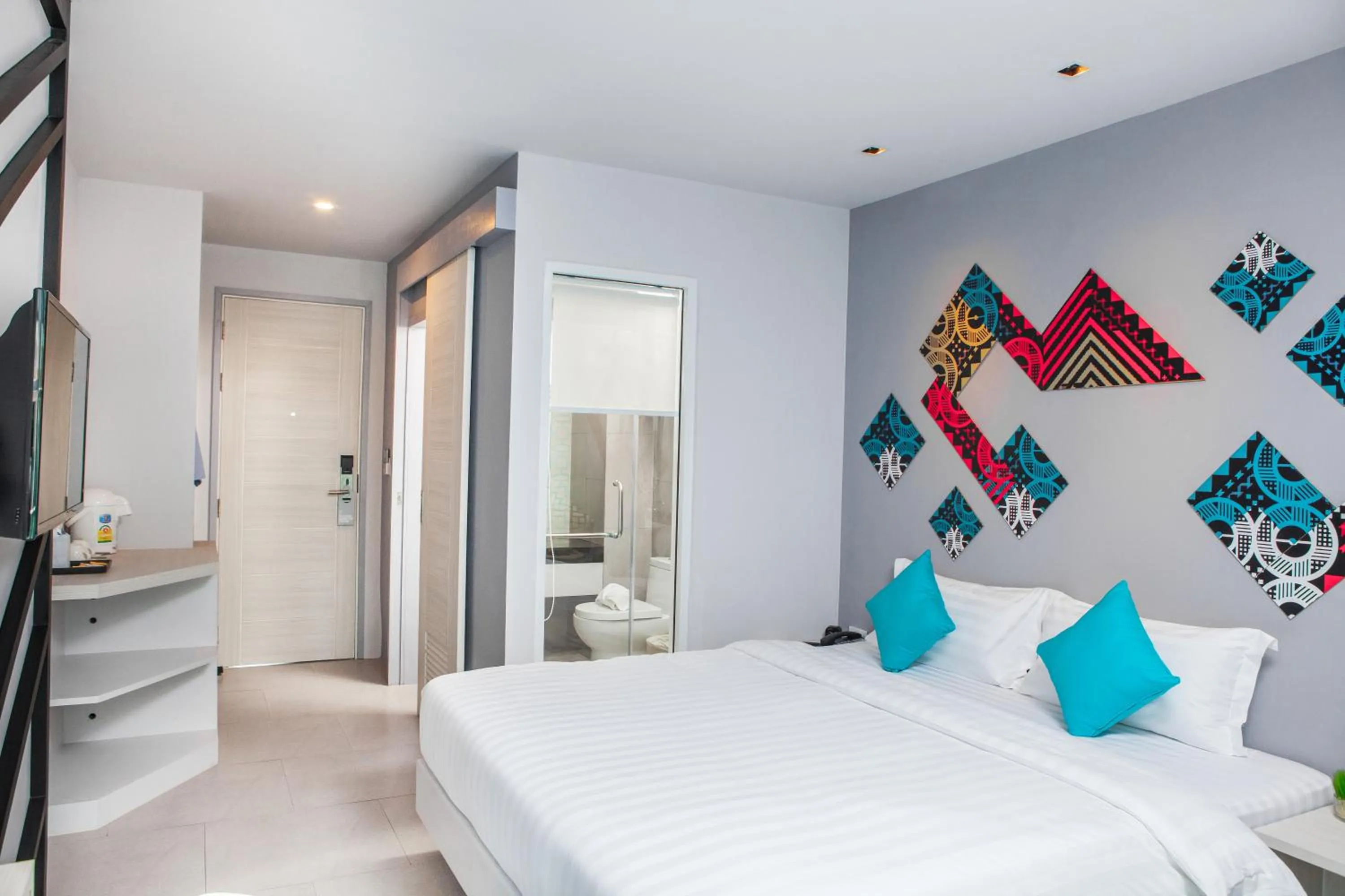 Bedroom, Bed in The Crib Patong - SHA Certified