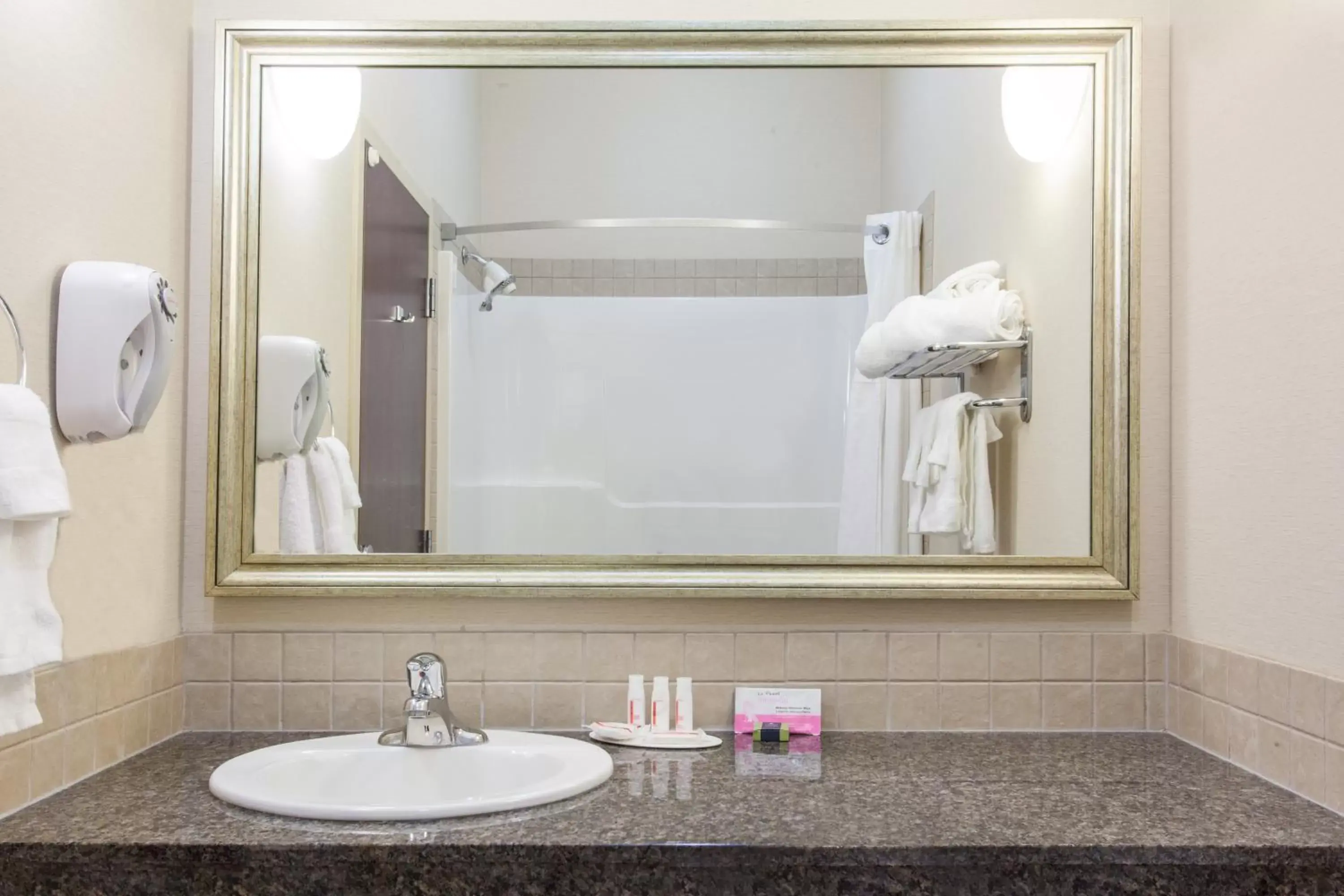 Bathroom in Ramada by Wyndham Pincher Creek