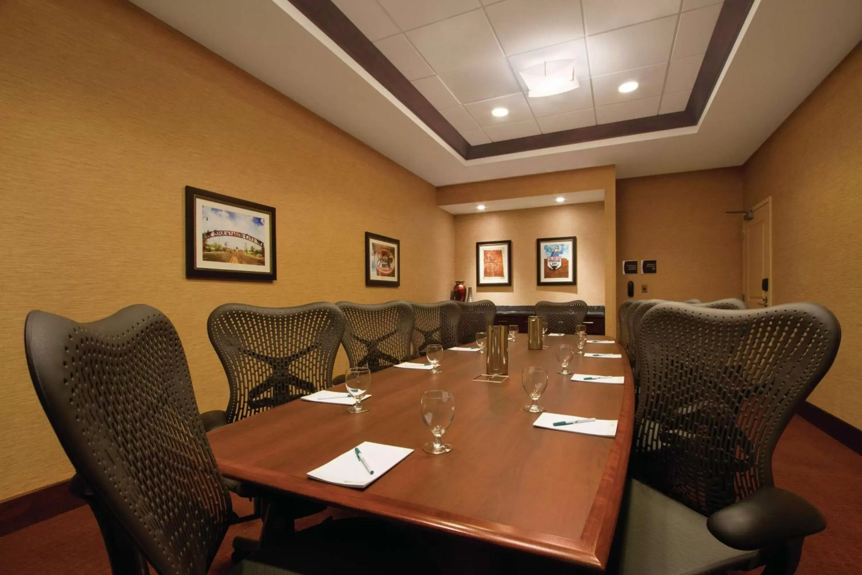 Meeting/conference room in Homewood Suites by Hilton Oklahoma City-Bricktown