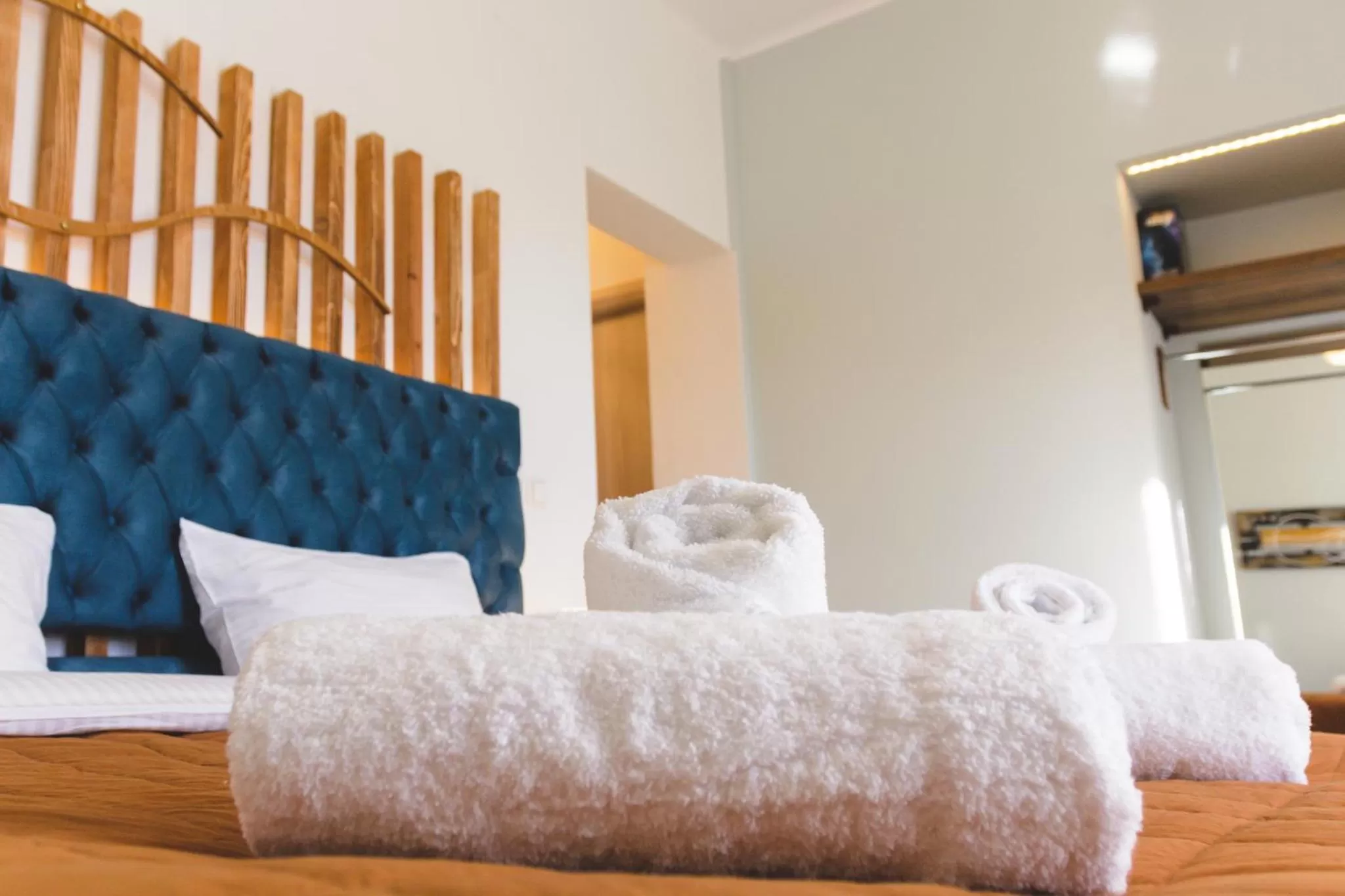 Bed in Dome Rooms Downtown