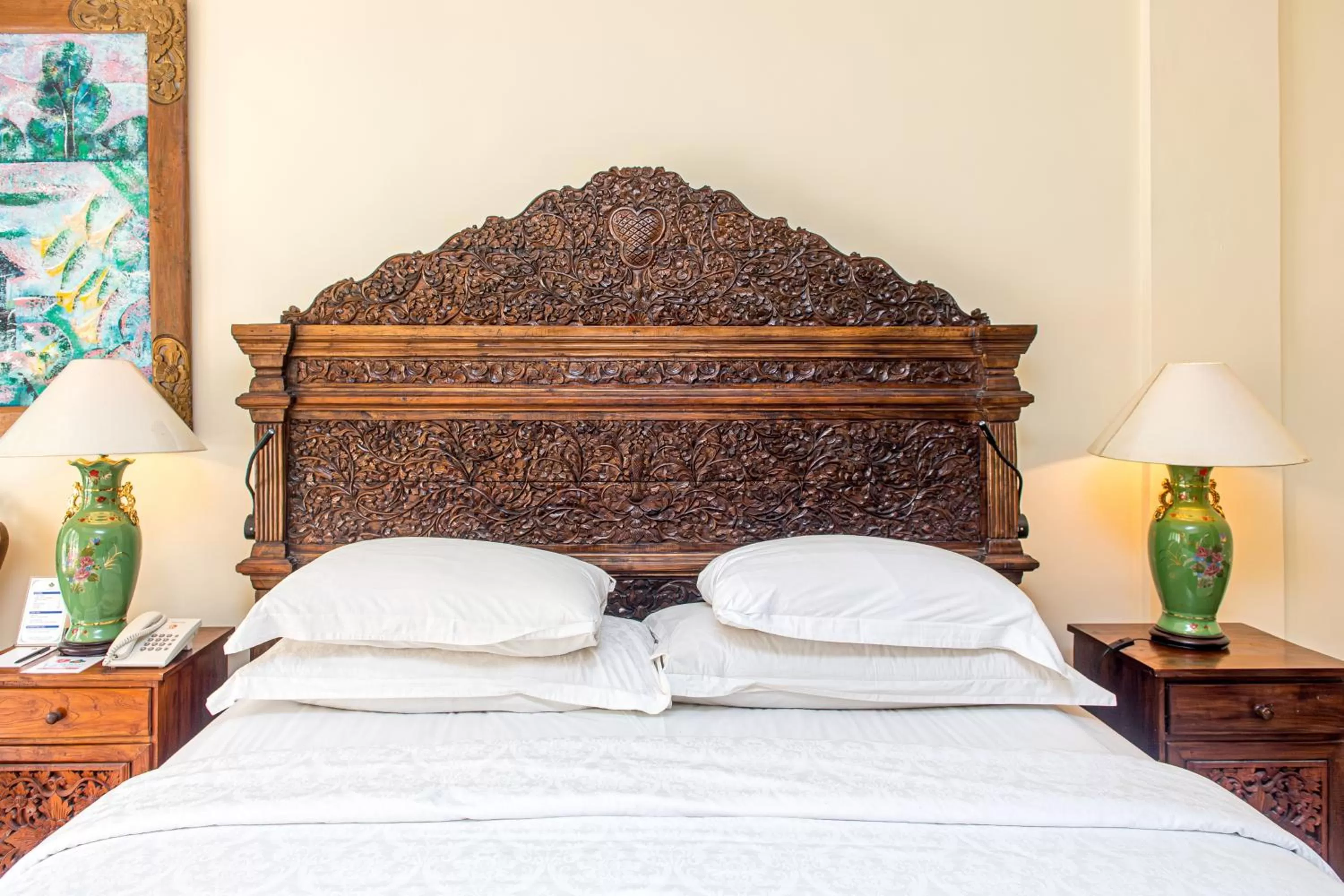 Bed in Hotel Kumala Pantai