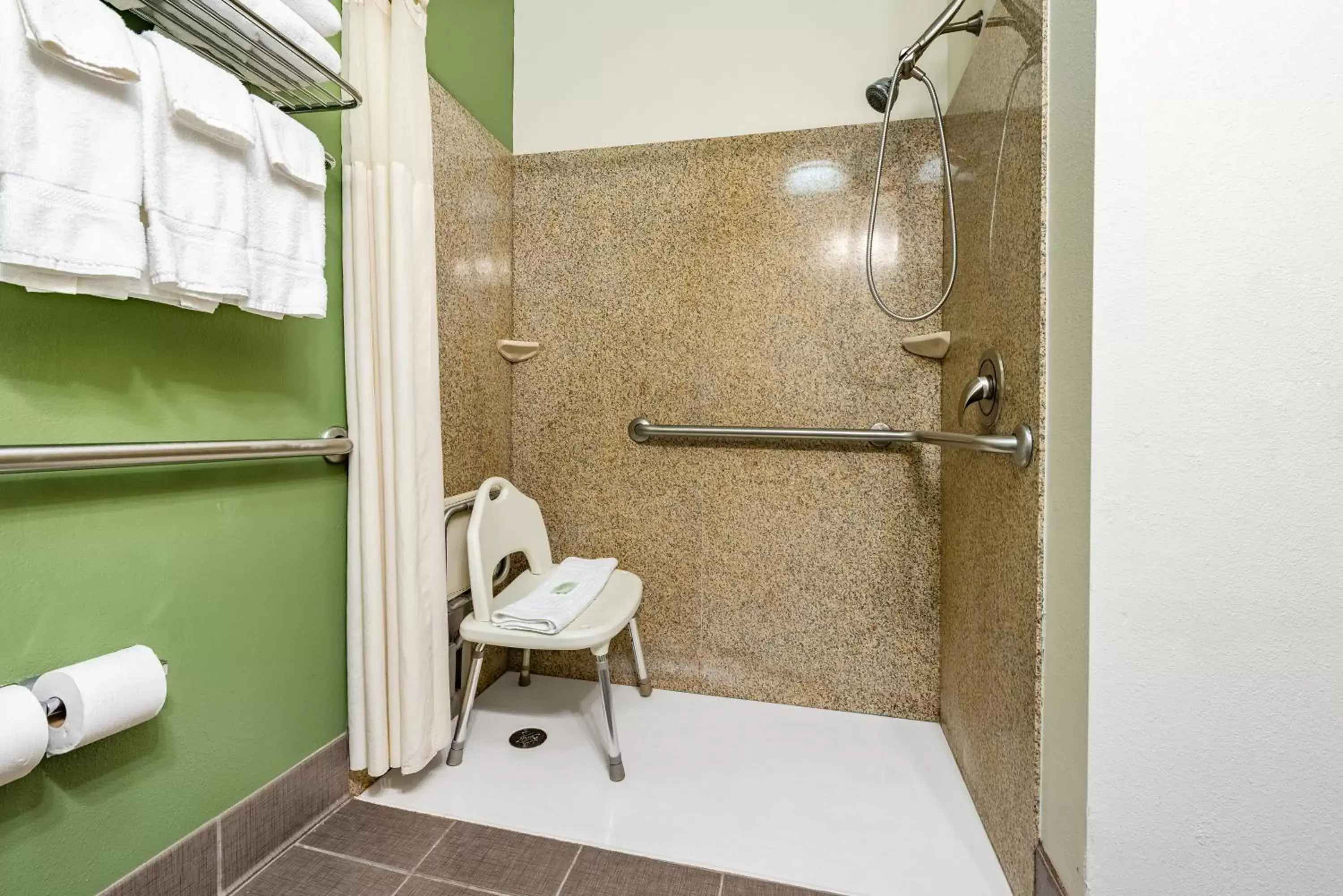 Bathroom in Sleep Inn & Suites Ruston Near University Bathroom in Sleep Inn & Suites Ruston Near University