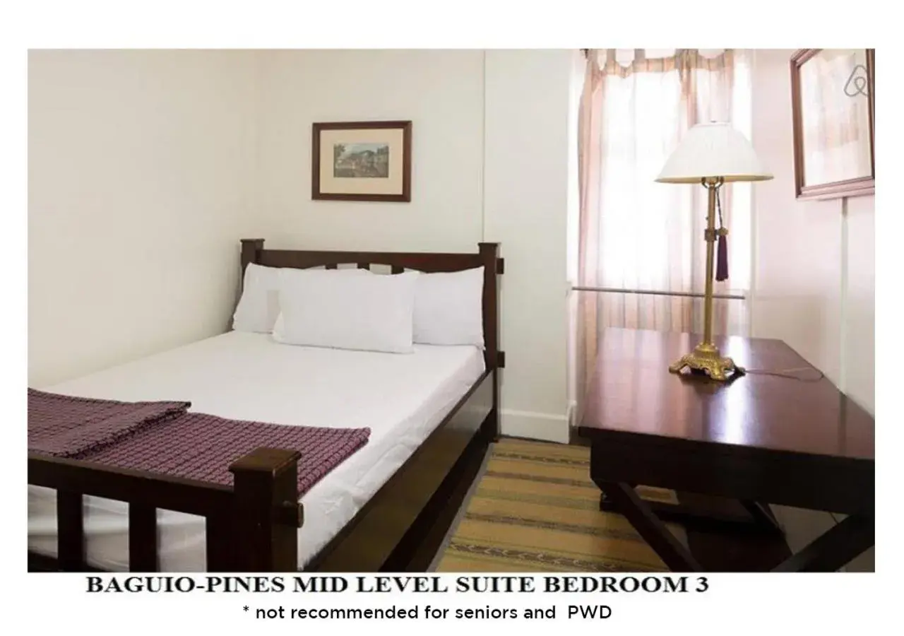 Bed in Agreeable Family Baguio Suites Bed in Agreeable Family Baguio Suites