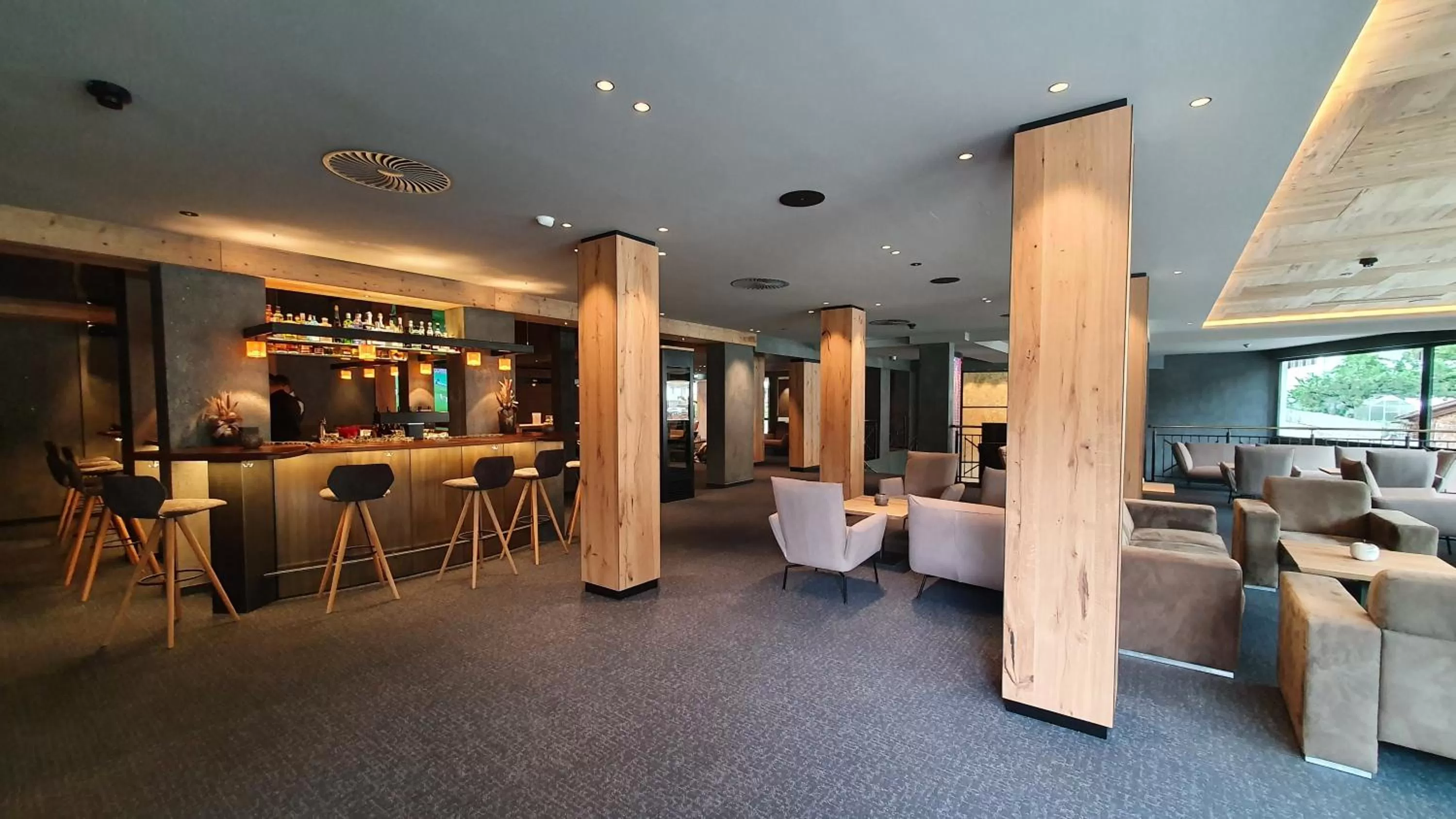 Lounge or bar in Wellnesshotel Mein Almhof Superior