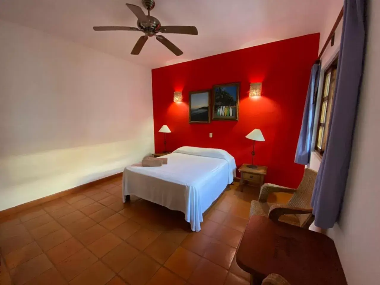 Bedroom, Bed in Hotelito Los Sueños