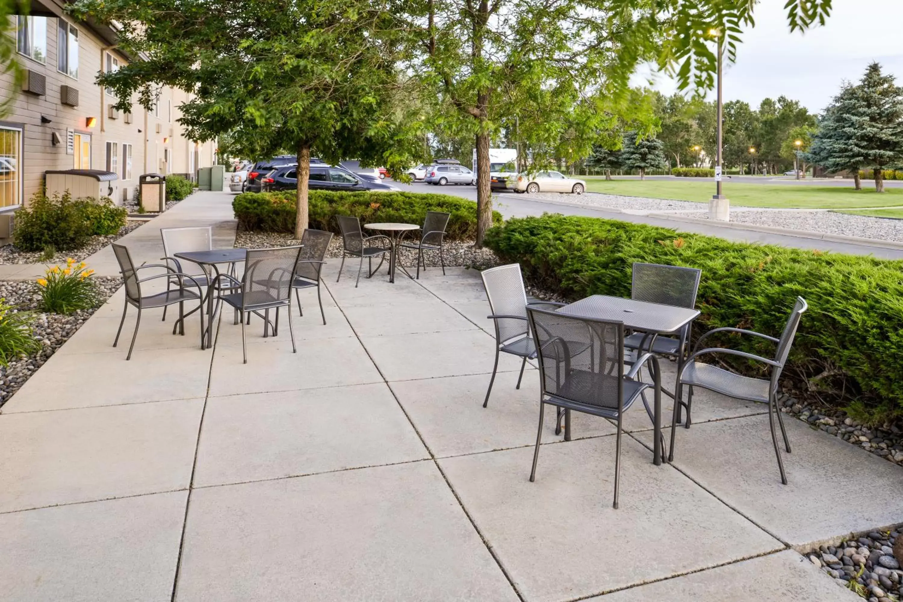 Patio in Kelly Inn Billings