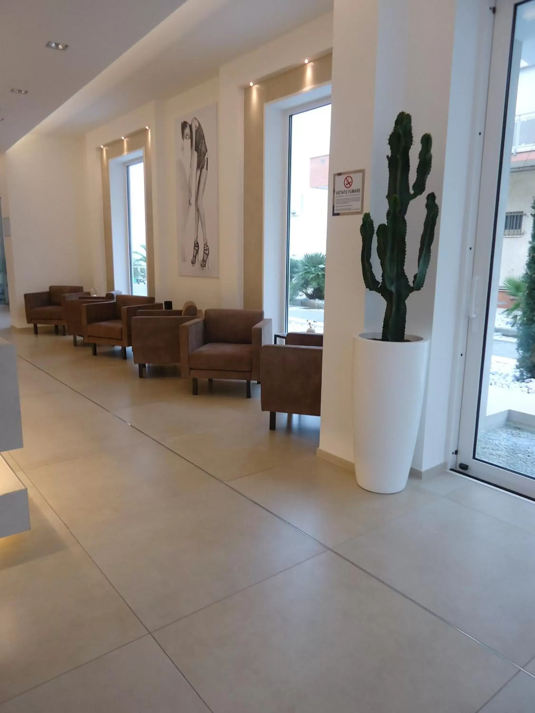 Lobby or reception, Lounge/Bar in Baldinini Hotel