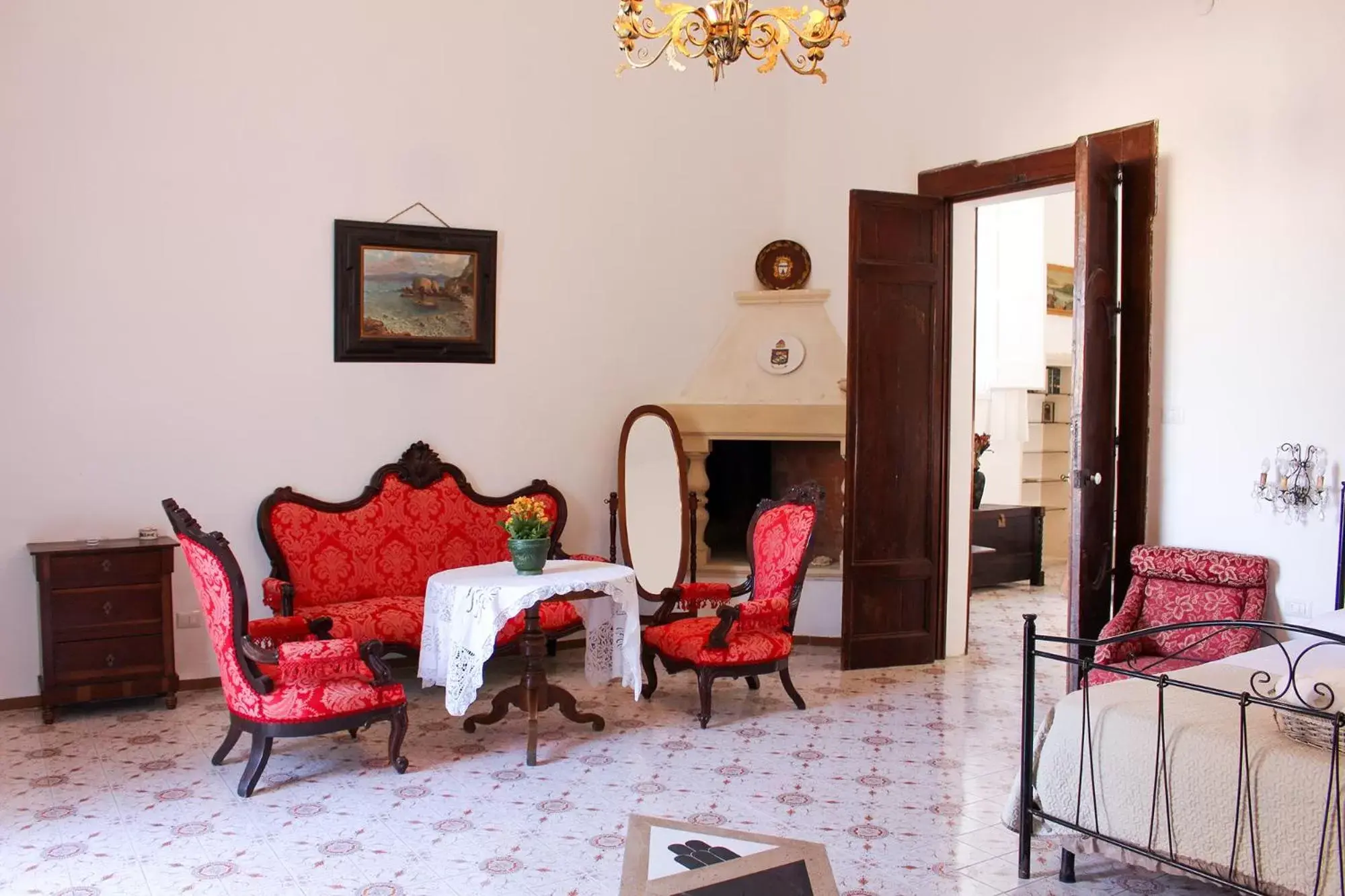 Living room, Seating Area in B&B Palazzo Sambiasi