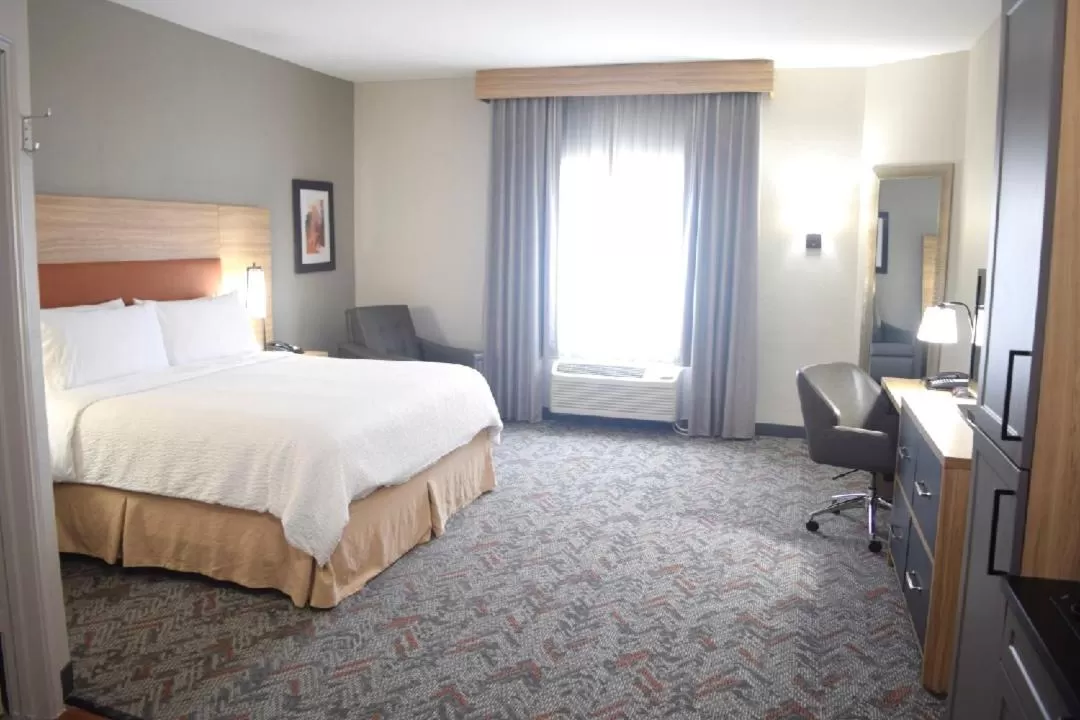 Bed in Candlewood Suites Houston I-10 East by IHG