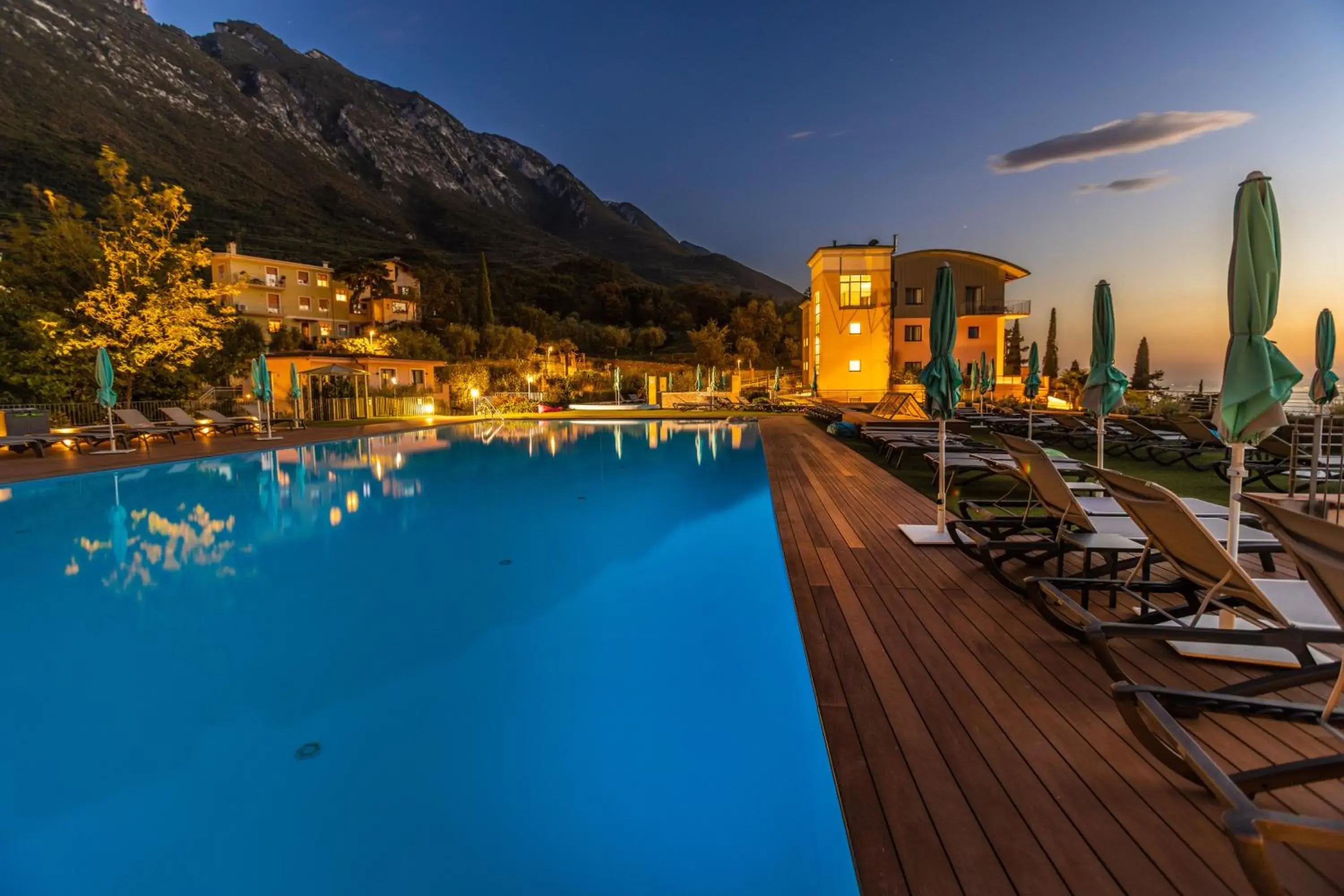 Night, Swimming Pool in Panorama Residence Hotel