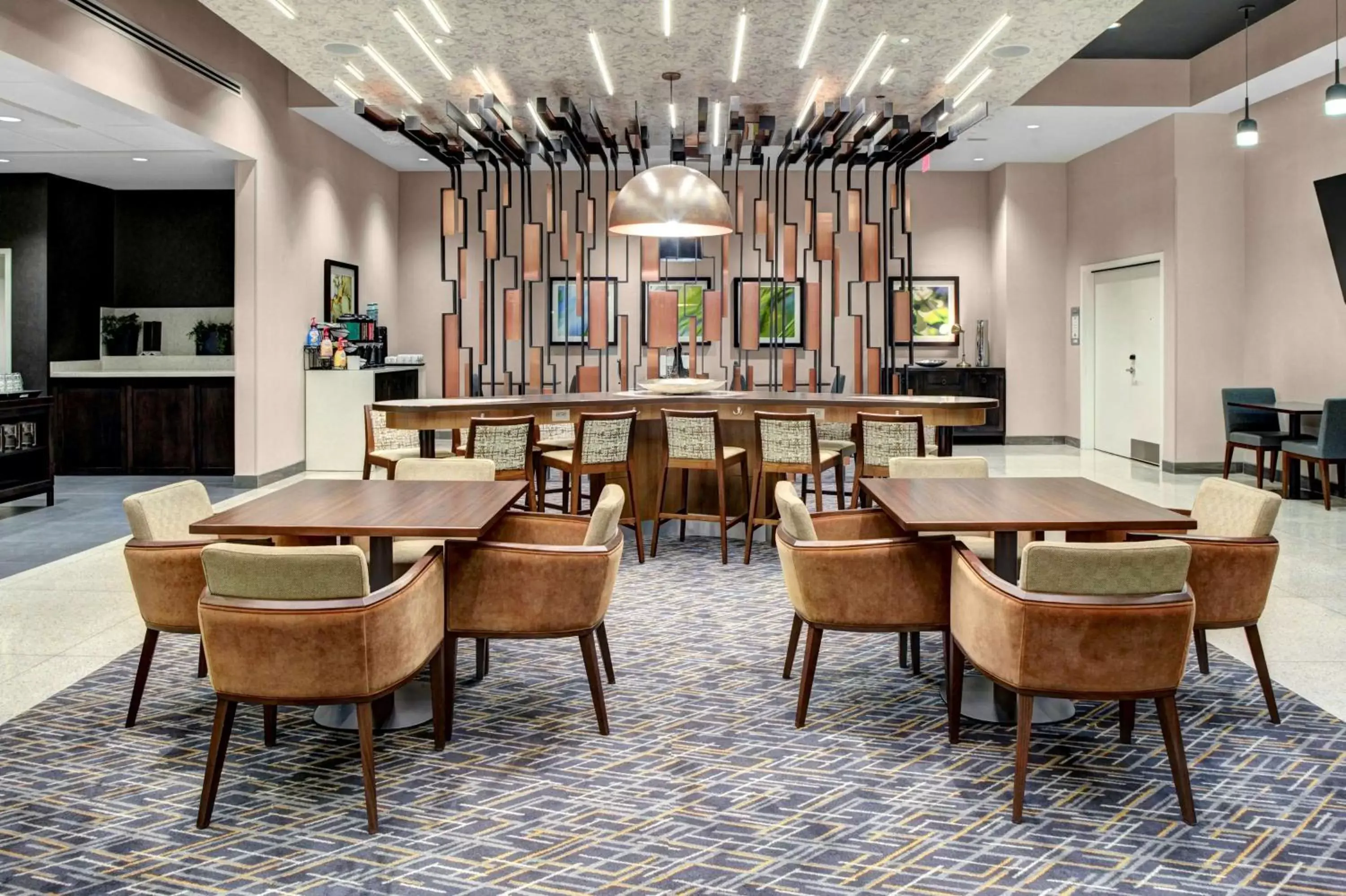 Lobby or reception, Restaurant/Places to Eat in Homewood Suites by Hilton Richmond-Downtown