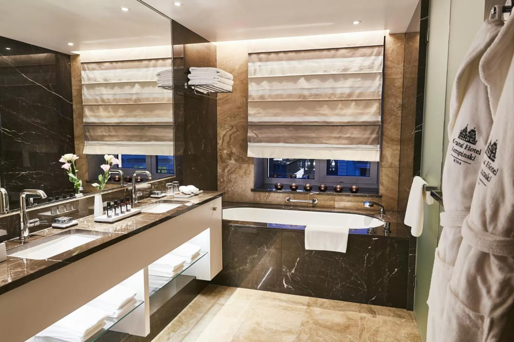 Bathroom in Grand Hotel Kempinski Riga