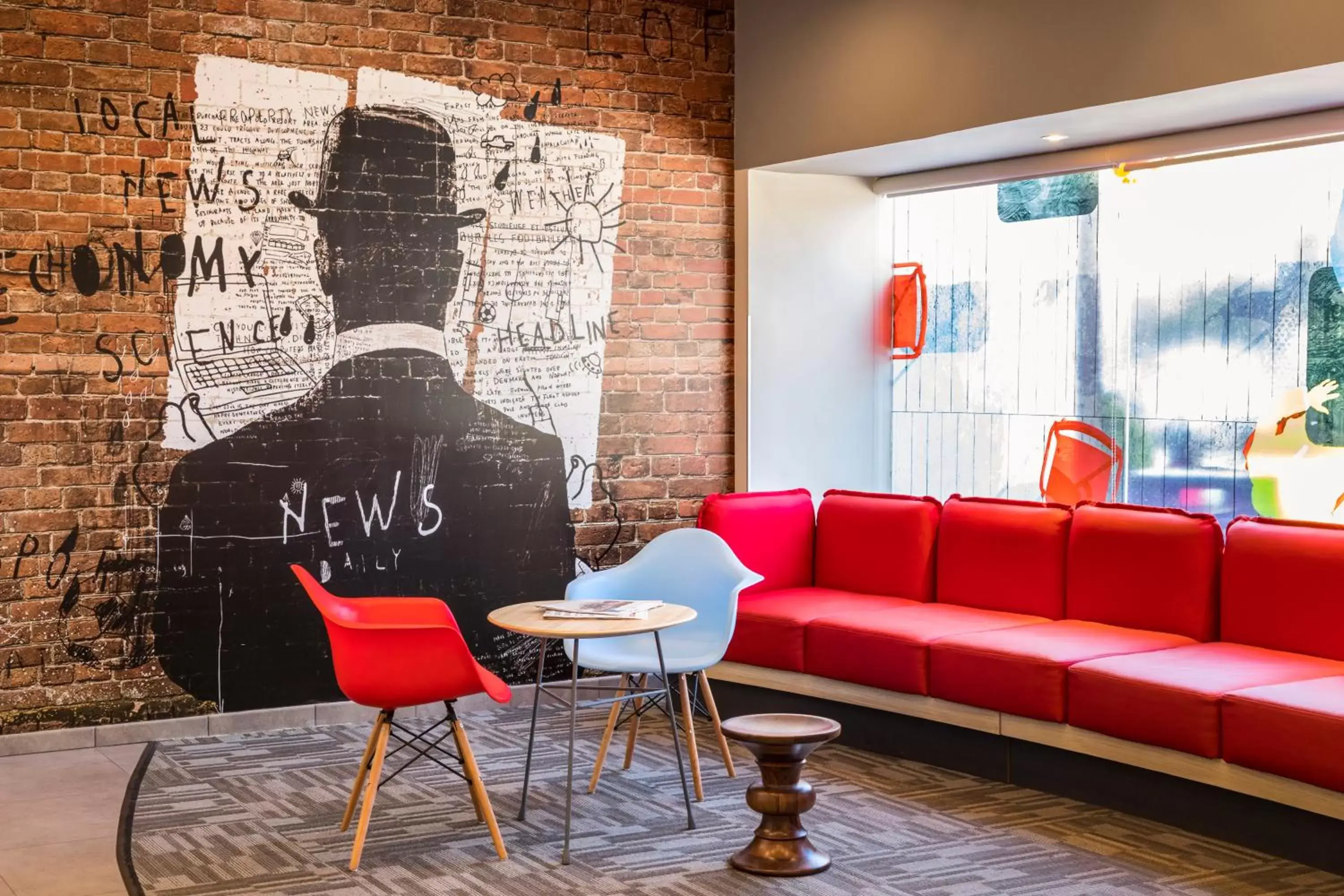 Lobby or reception in Ibis Chihuahua Lobby or reception in Ibis Chihuahua