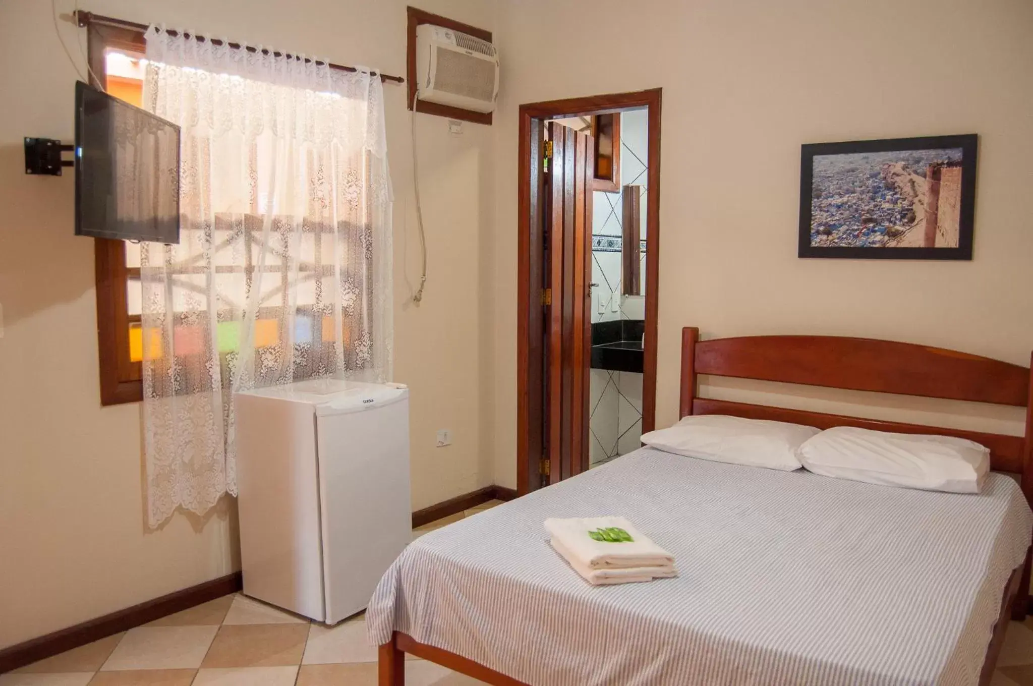 Bed in Refron du Mar Pousada Paraty Bed in Refron du Mar Pousada Paraty