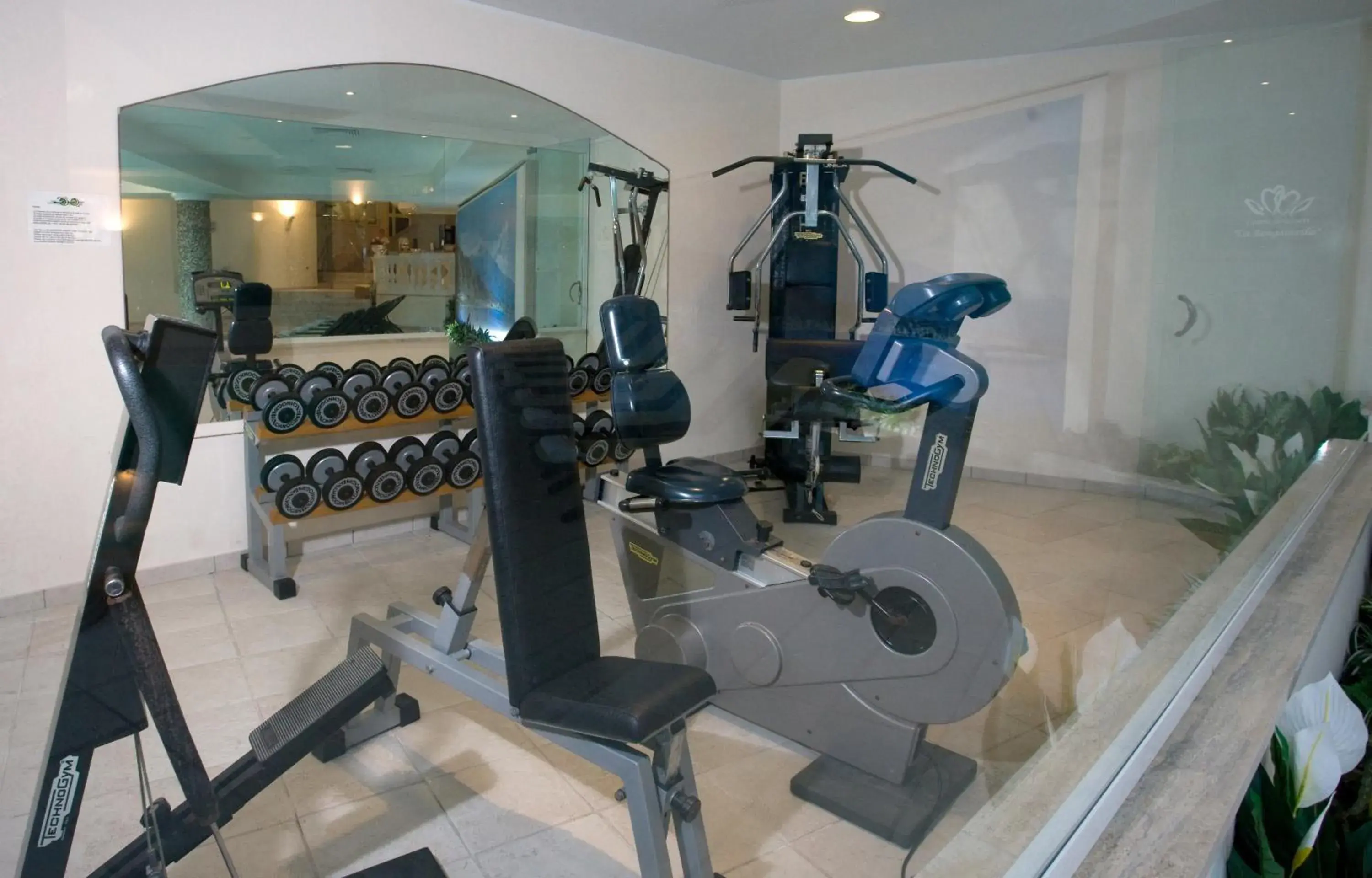 Fitness centre/facilities in Sant Alphio Garden Hotel & SPA Fitness centre/facilities in Sant Alphio Garden Hotel & SPA