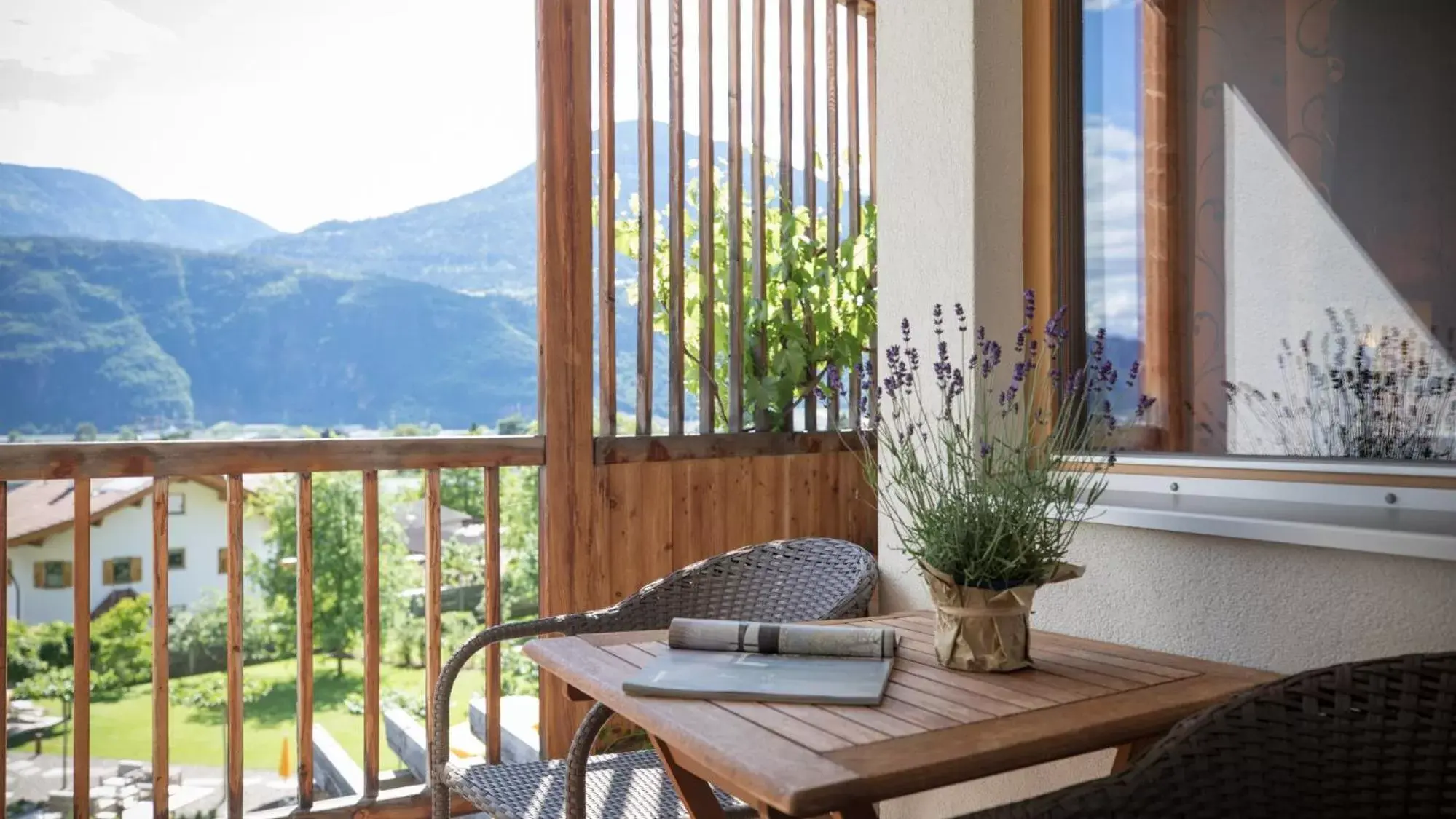 Balcony/Terrace in Das Biorefugium Theiner’s Garten