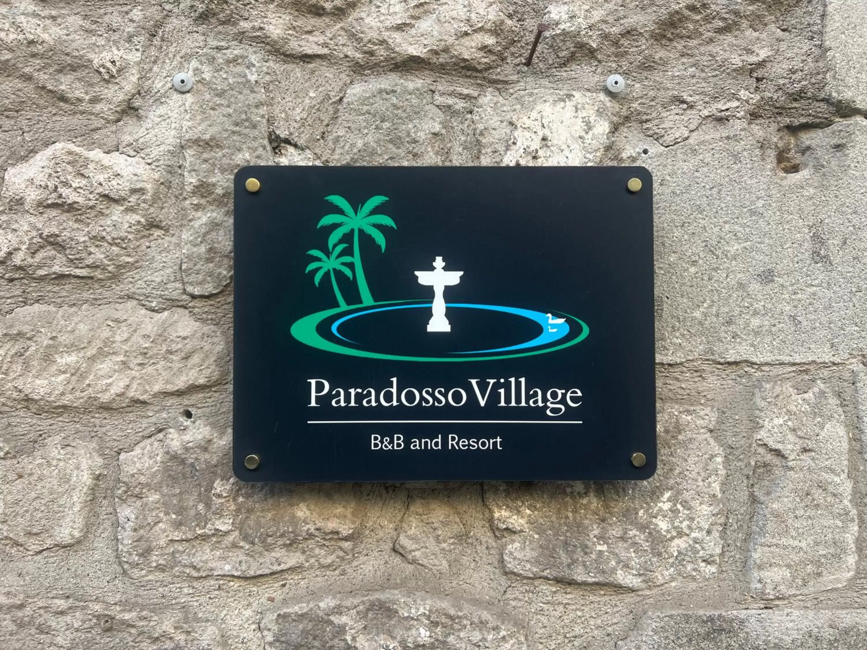 Property Logo/Sign in Paradosso Village
