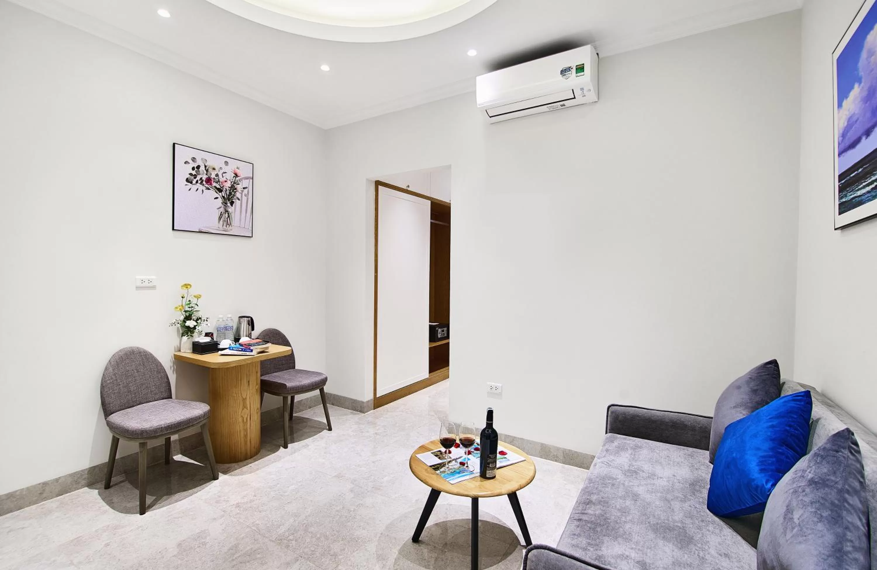 Living room in The Yen Residences Halong