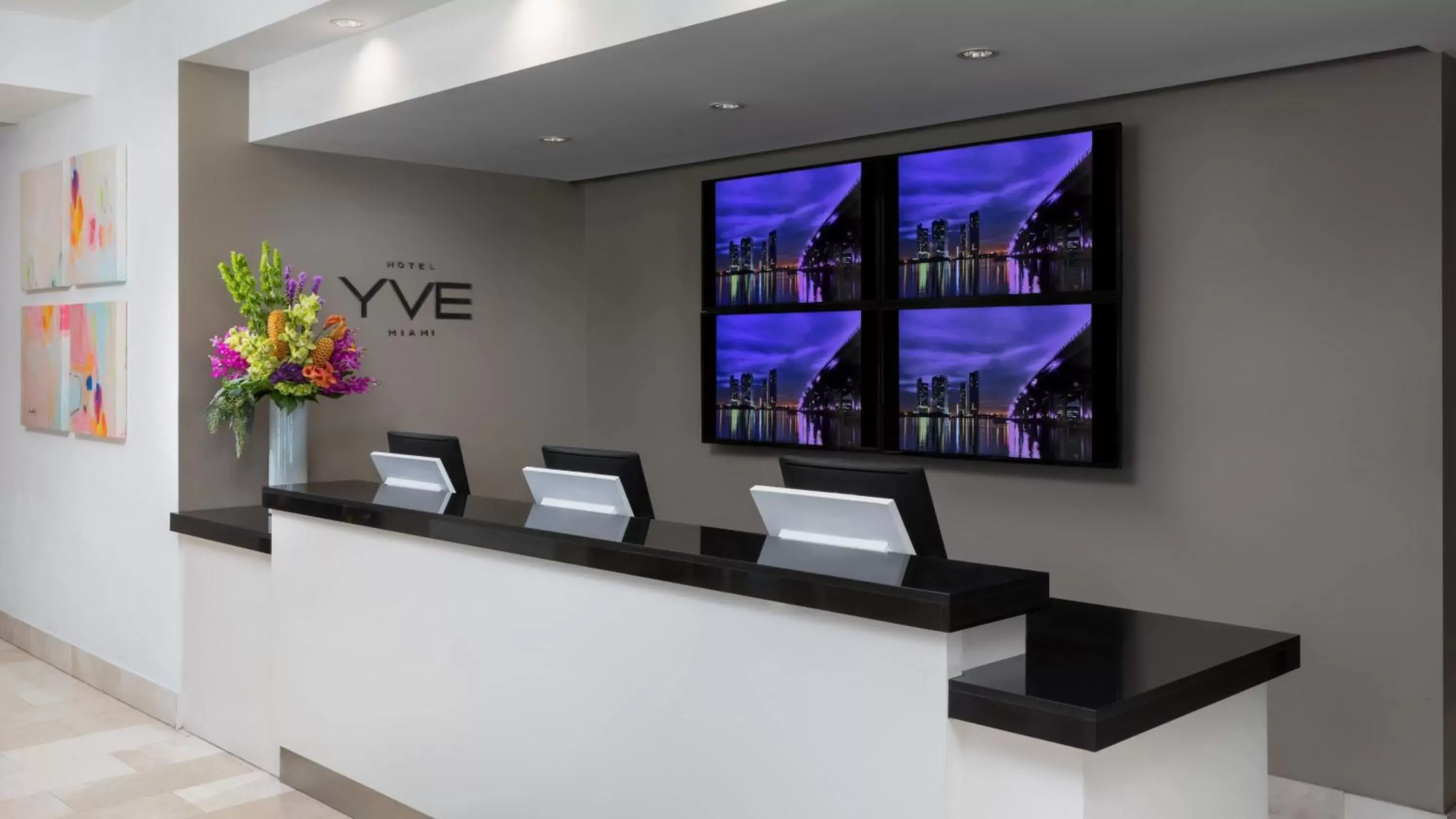 Lobby or reception in YVE Hotel Miami