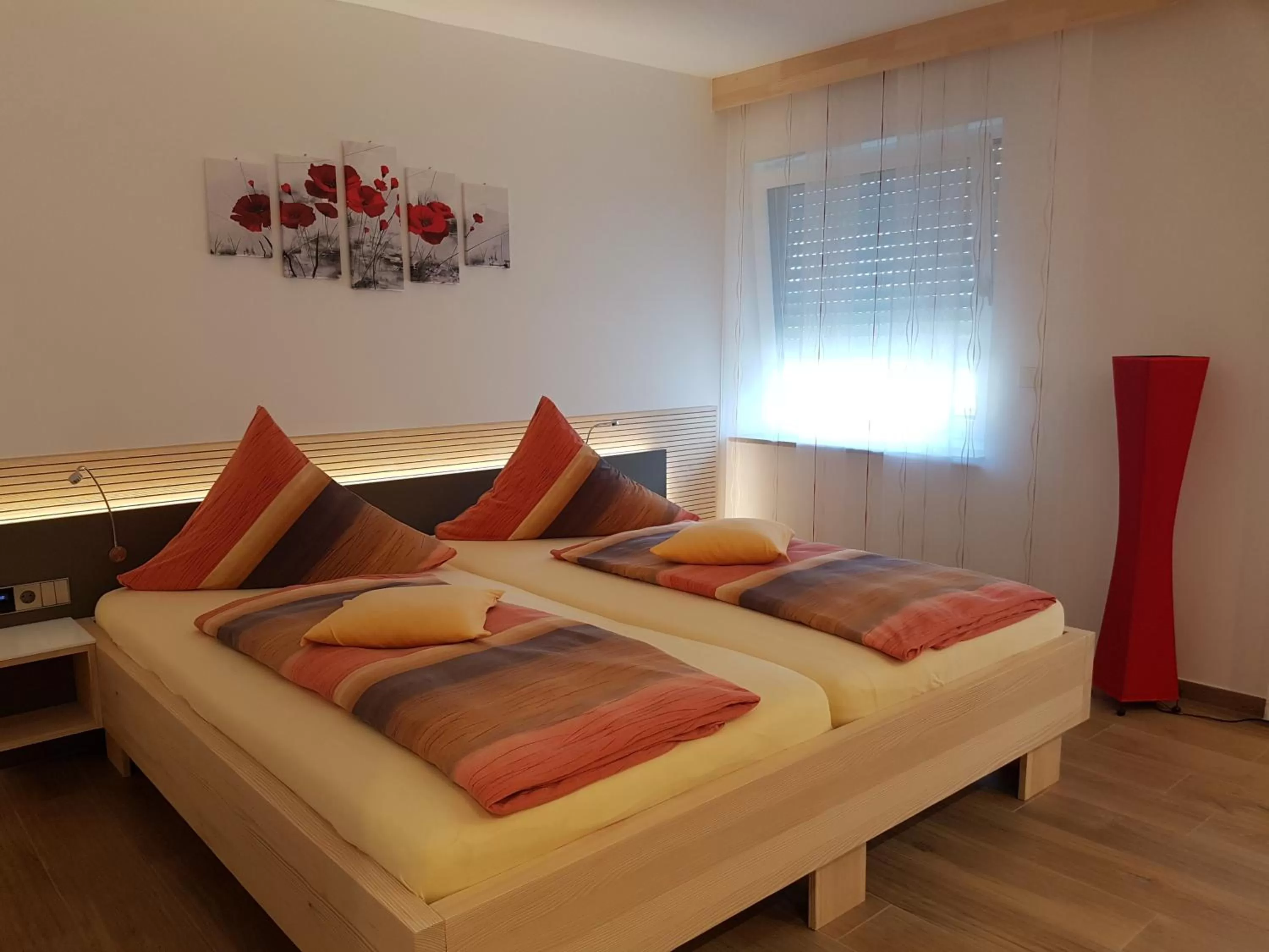 Bed in Hotel Garni Jägerhof