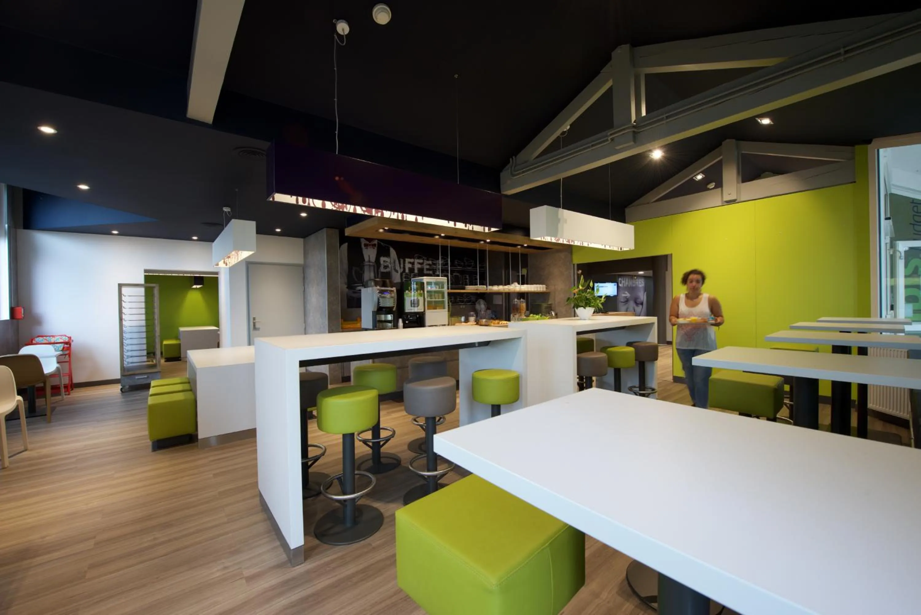 Decorative detail in ibis budget Saint Paul Les Dax