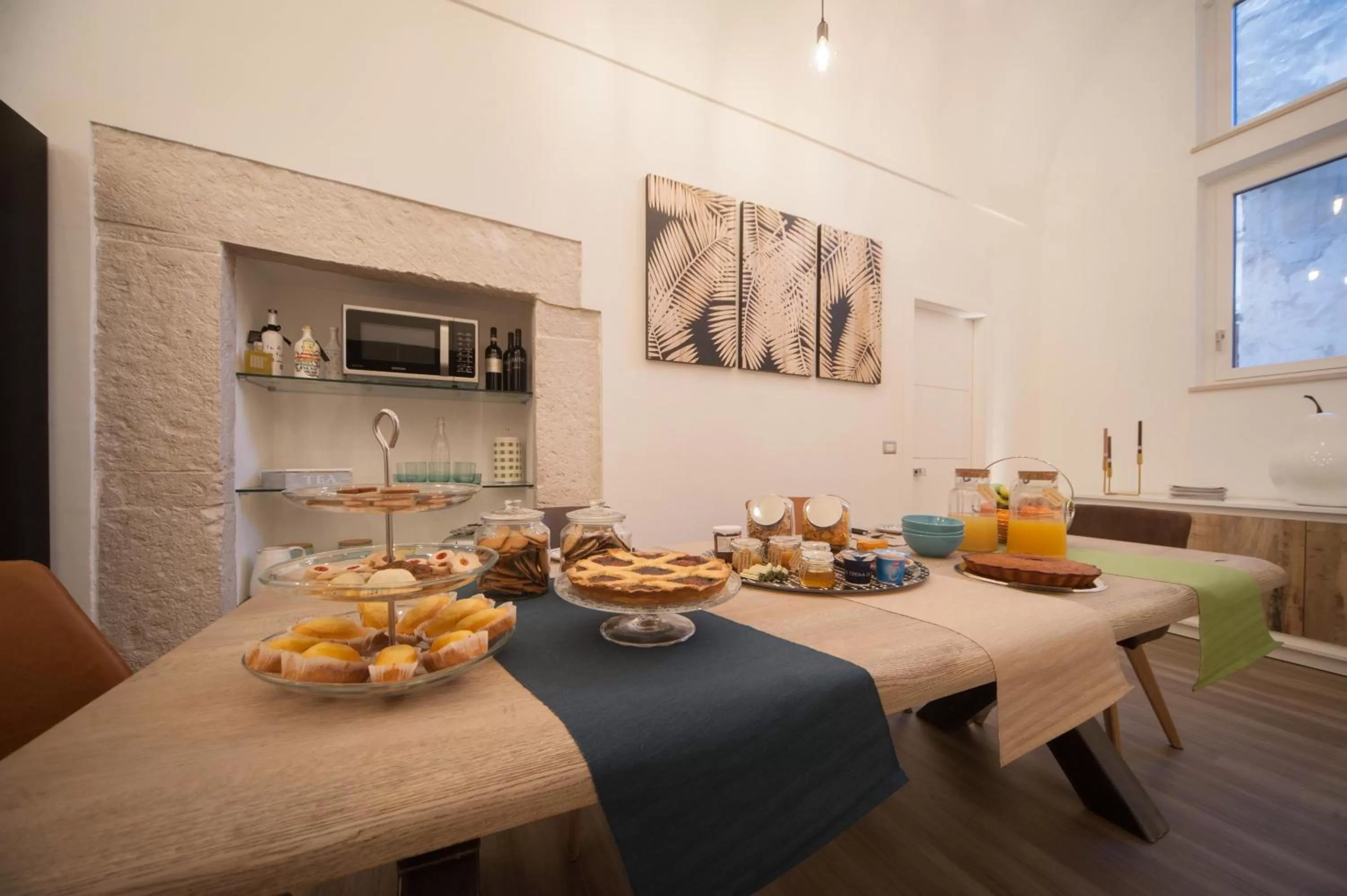 Italian breakfast in Sotrani