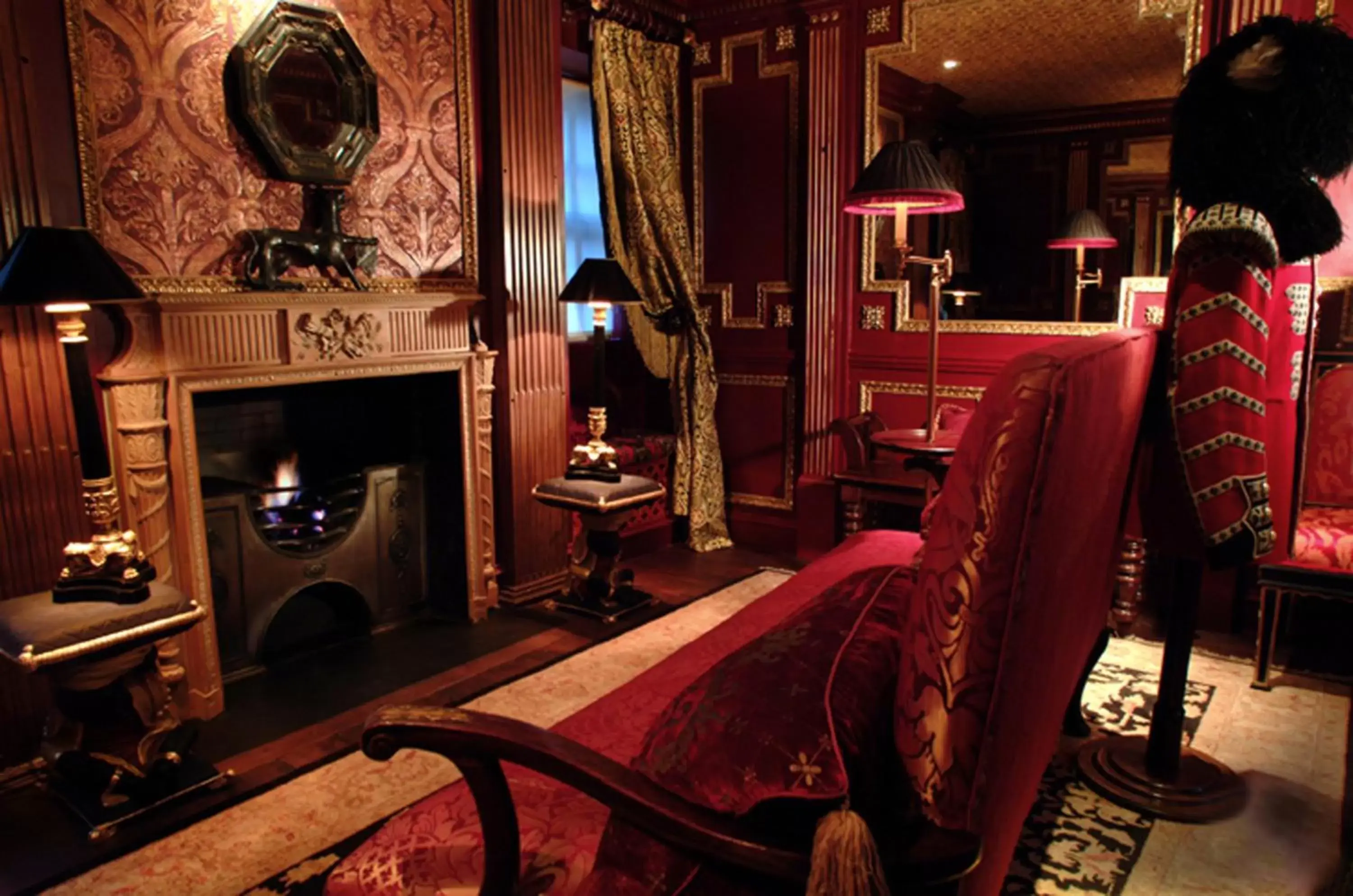 Living room in The Witchery by the Castle