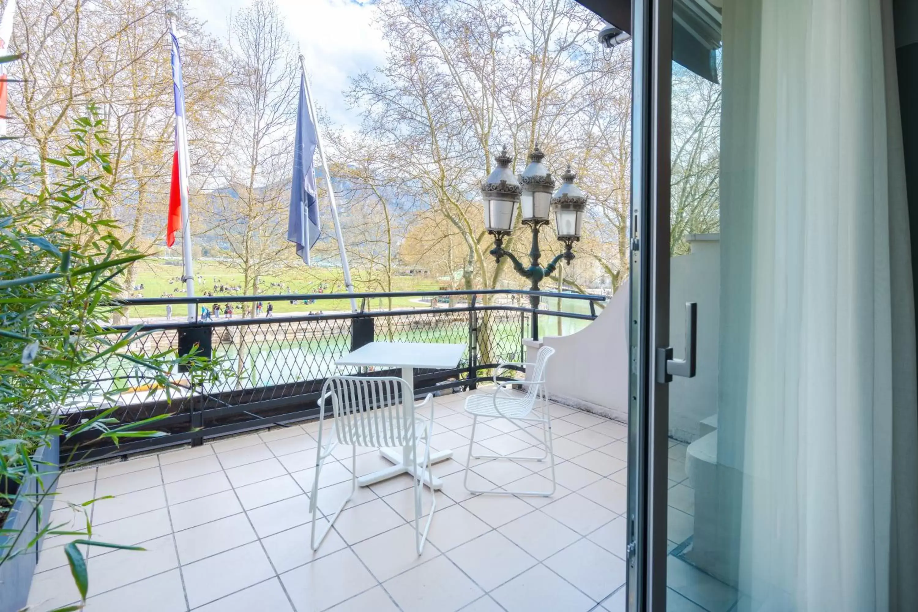 Balcony/Terrace in Le Splendid Hotel Lac D'Annecy - Handwritten Collection