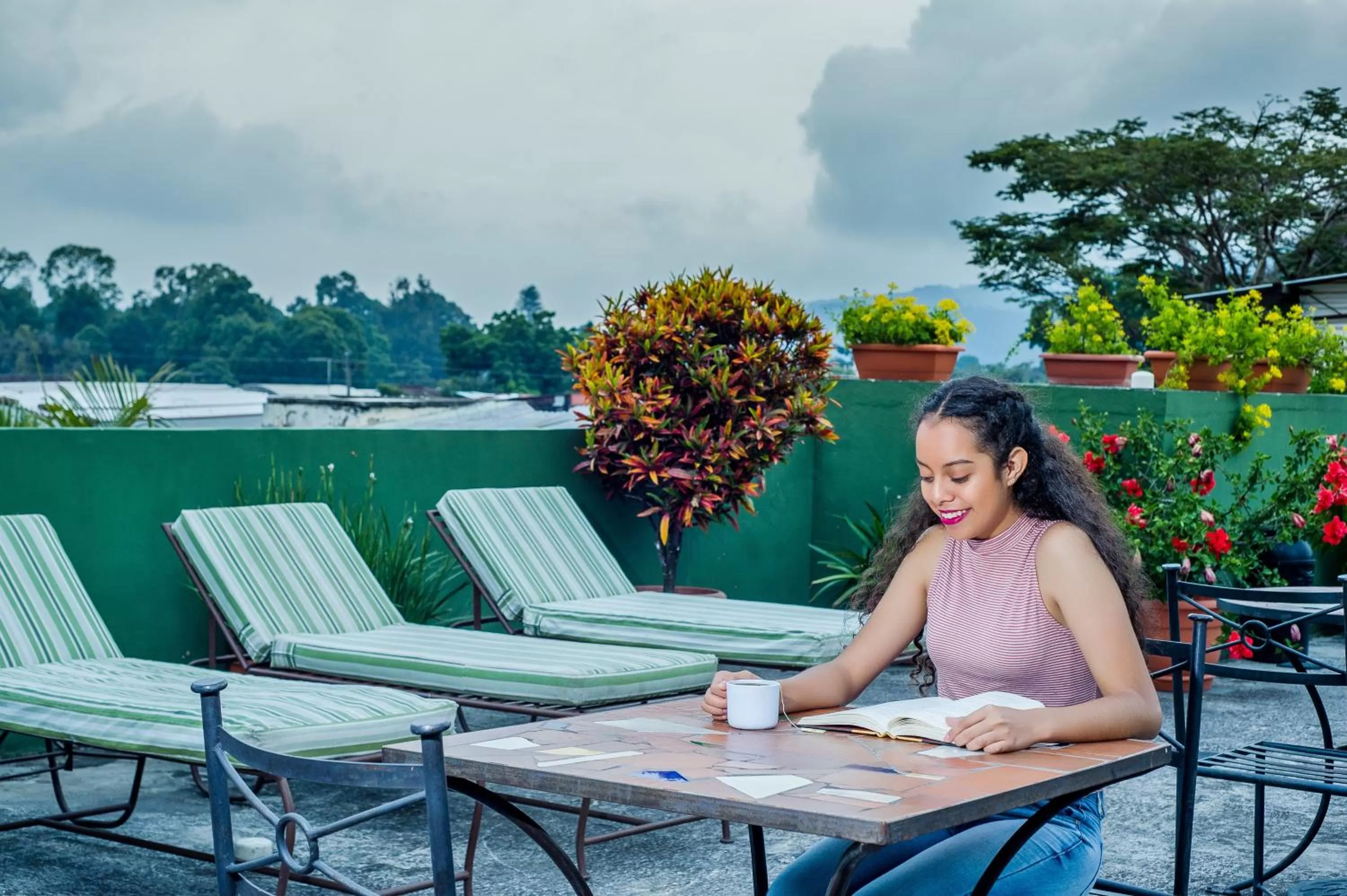 Balcony/Terrace in Posada San Vicente by AHS
