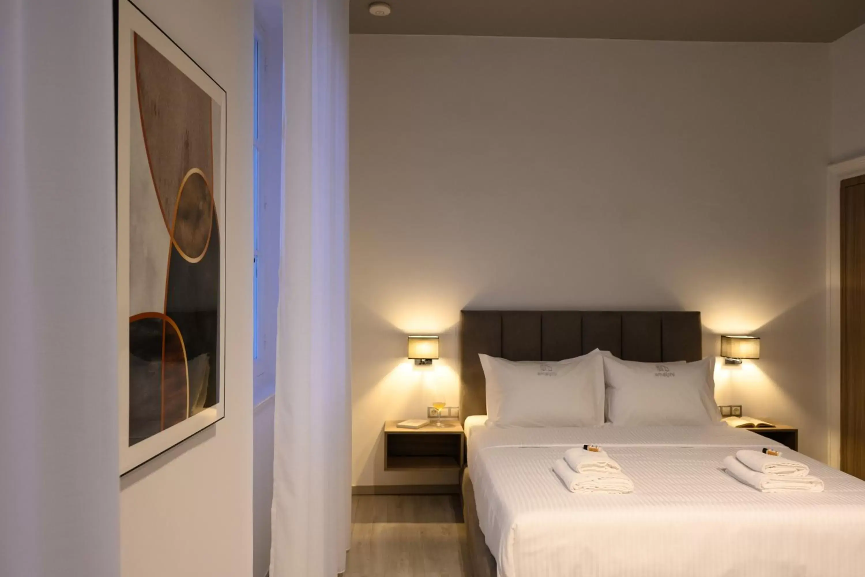 Bed in Amalphi Corfu City Living by Konnect Bed in Amalphi Corfu City Living by Konnect