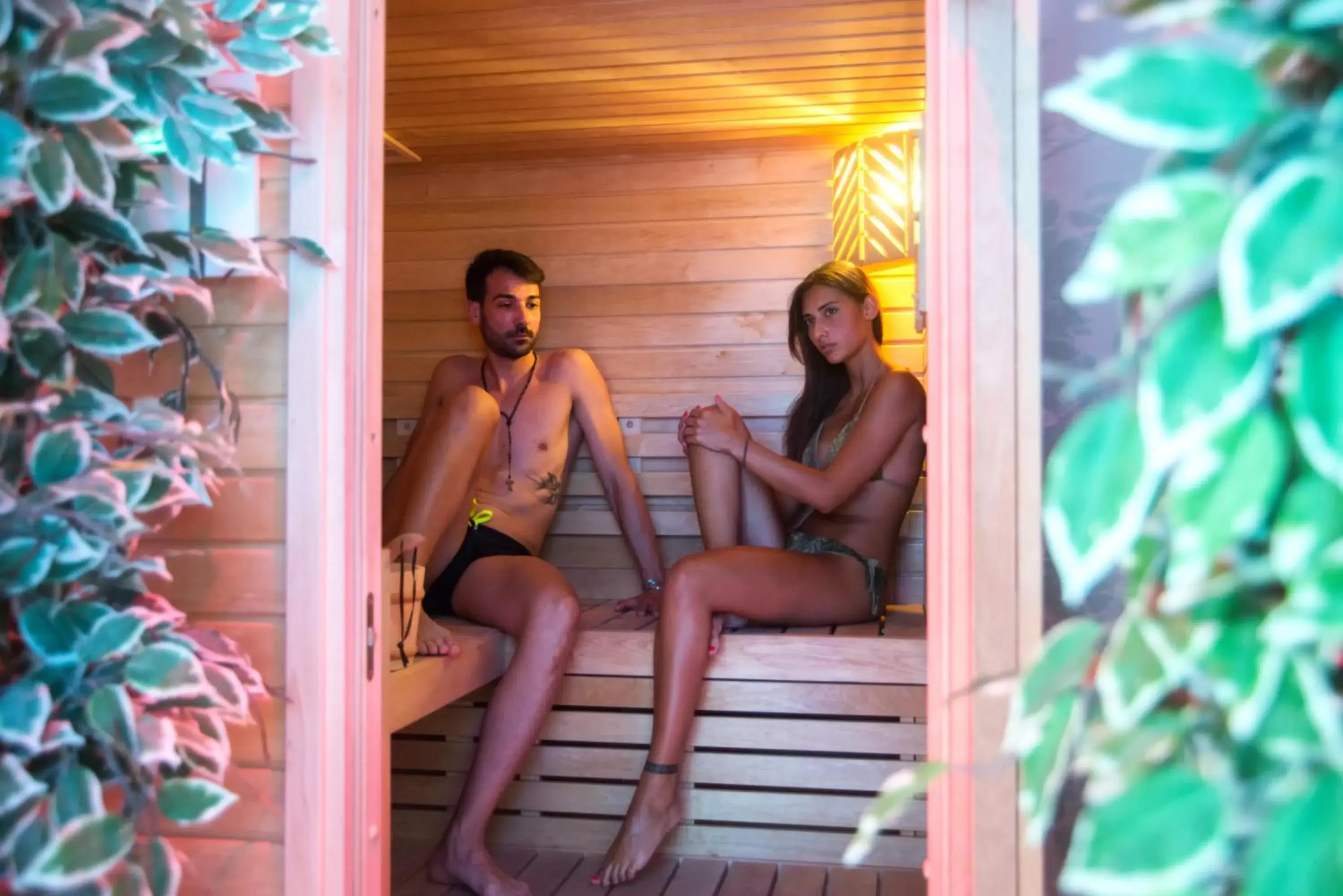 Sauna in Hotel Parco Delle Agavi