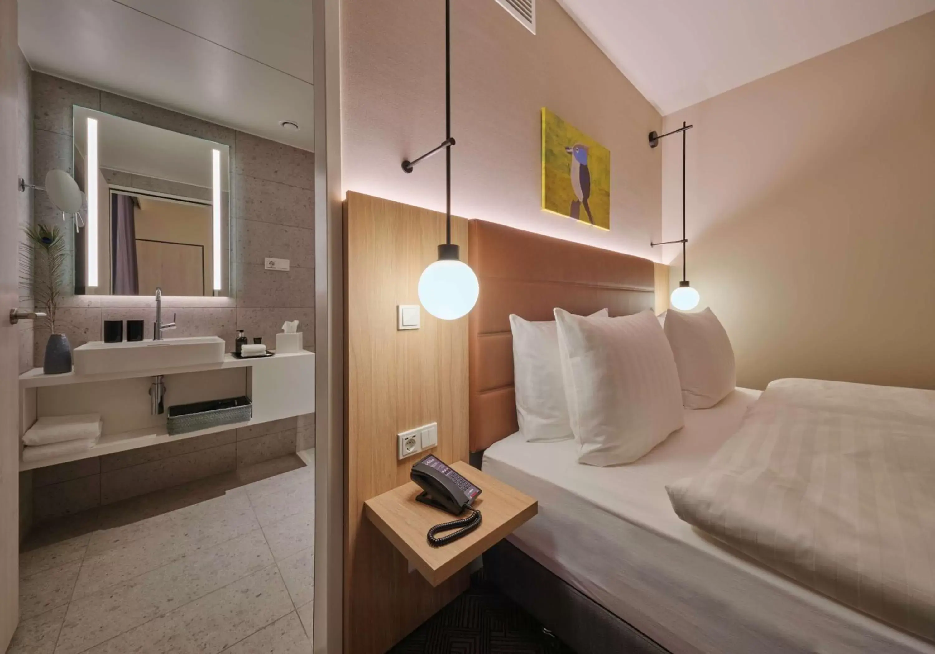 Photo of the whole room, Bed in Adina Apartment Hotel Cologne Photo of the whole room, Bed in Adina Apartment Hotel Cologne