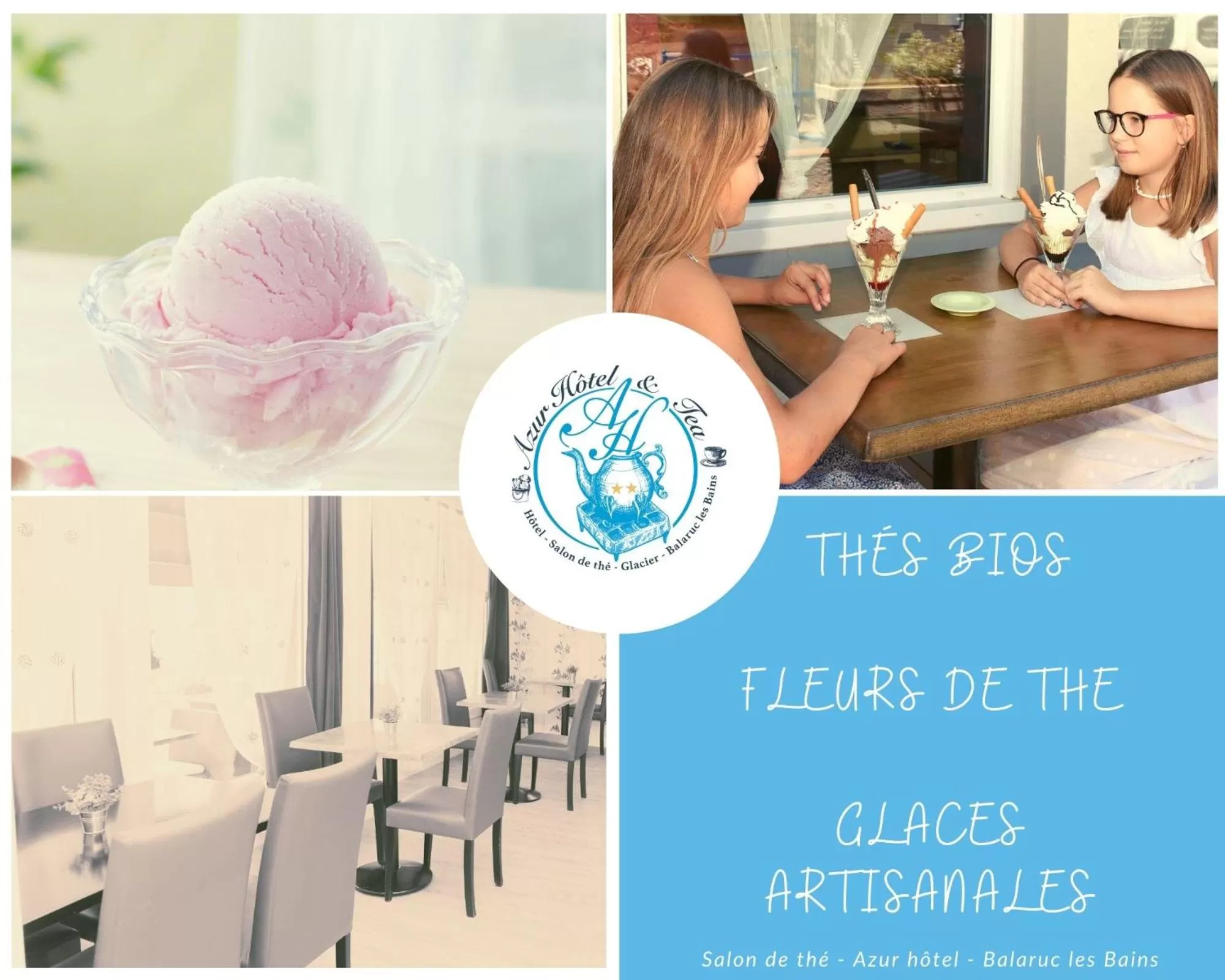 Restaurant/places to eat in Azur Hôtel