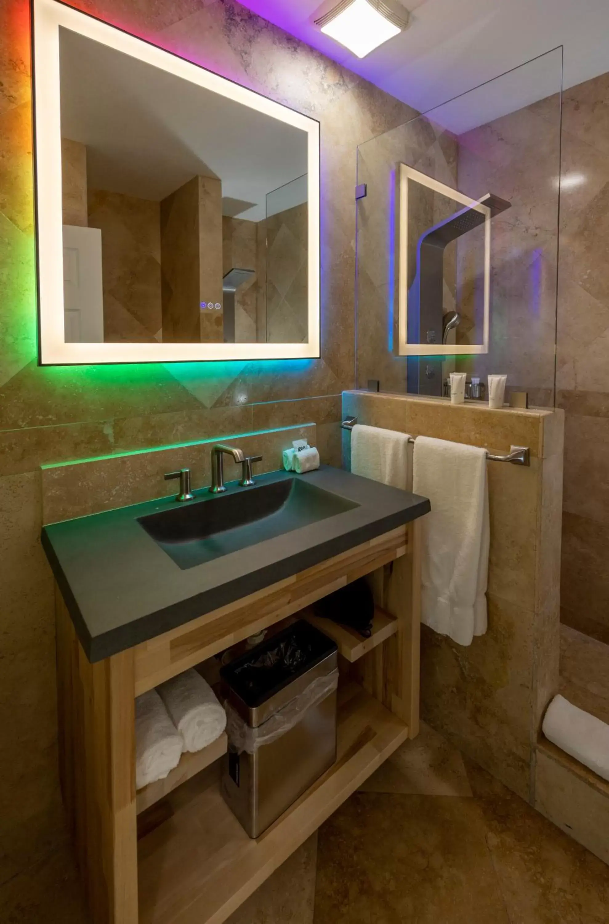 Shower, Bathroom in Suites on South Beach
