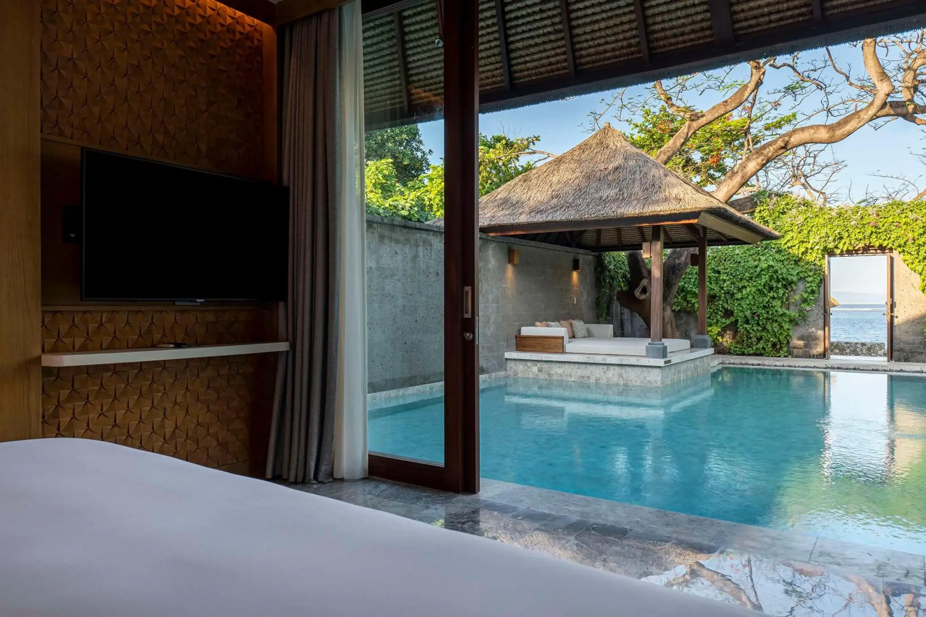 Bedroom, Swimming Pool in Andaz Bali - a Concept by Hyatt