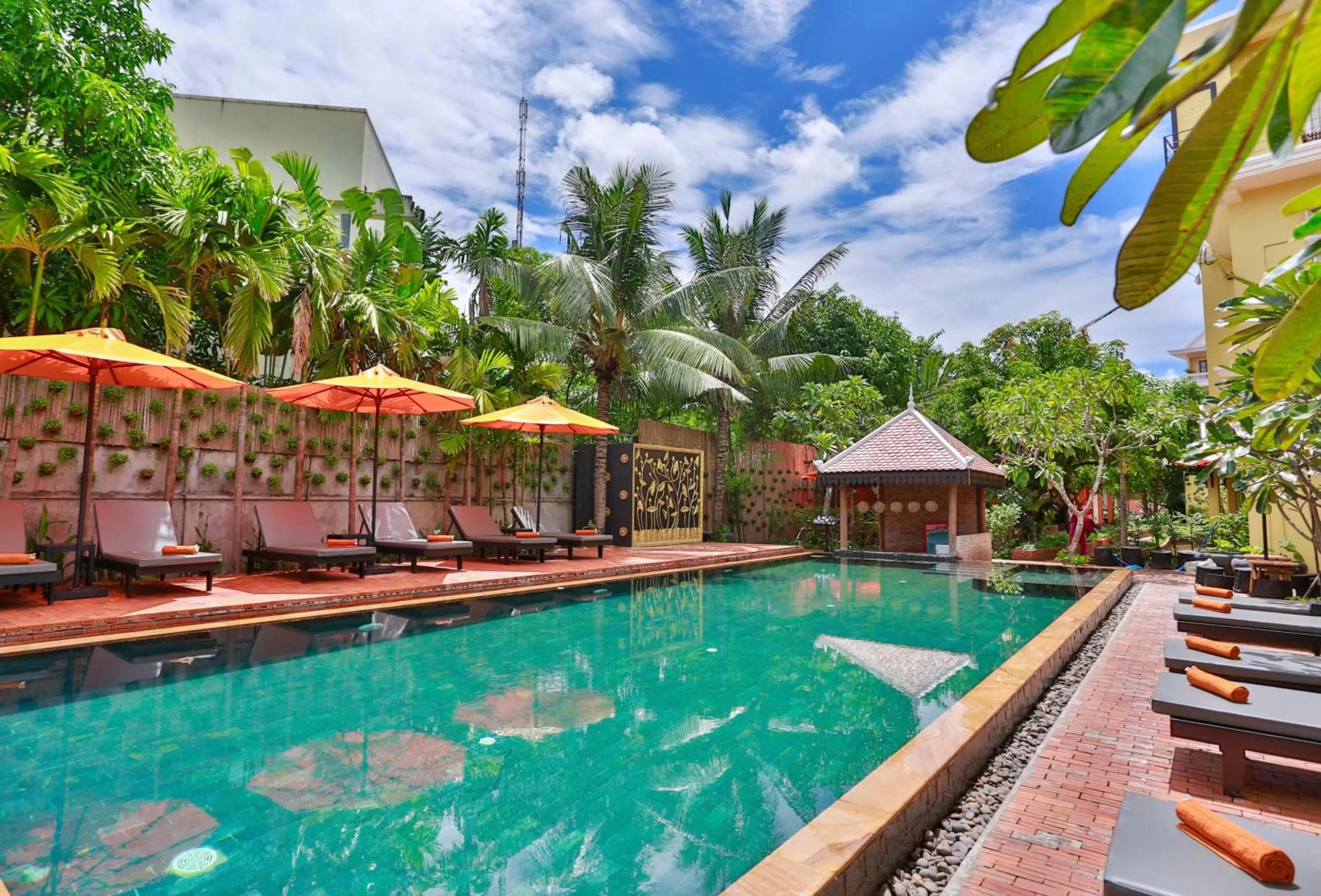 Swimming pool in Home Indochine d'Angkor Hotel
