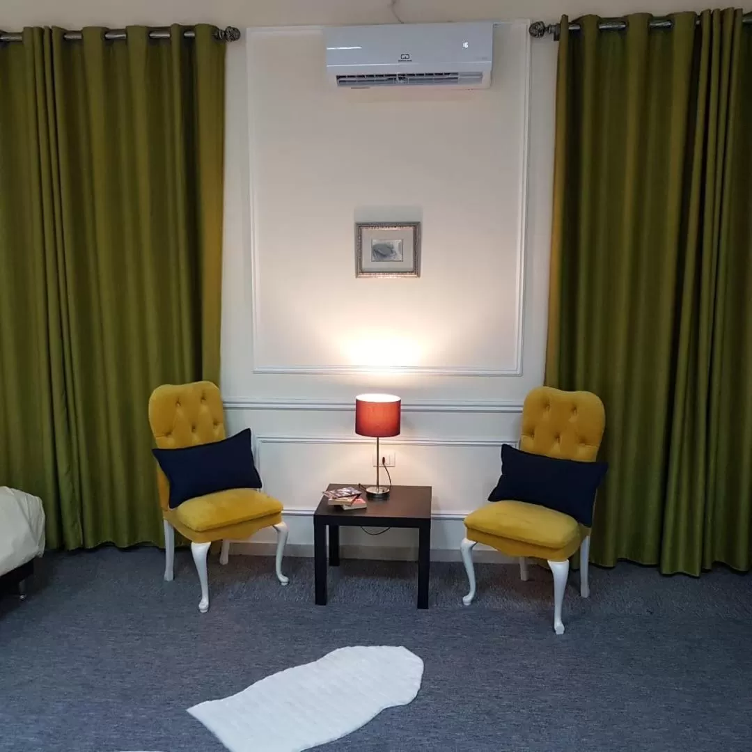 Seating area in City Citadel Hotel,Amman