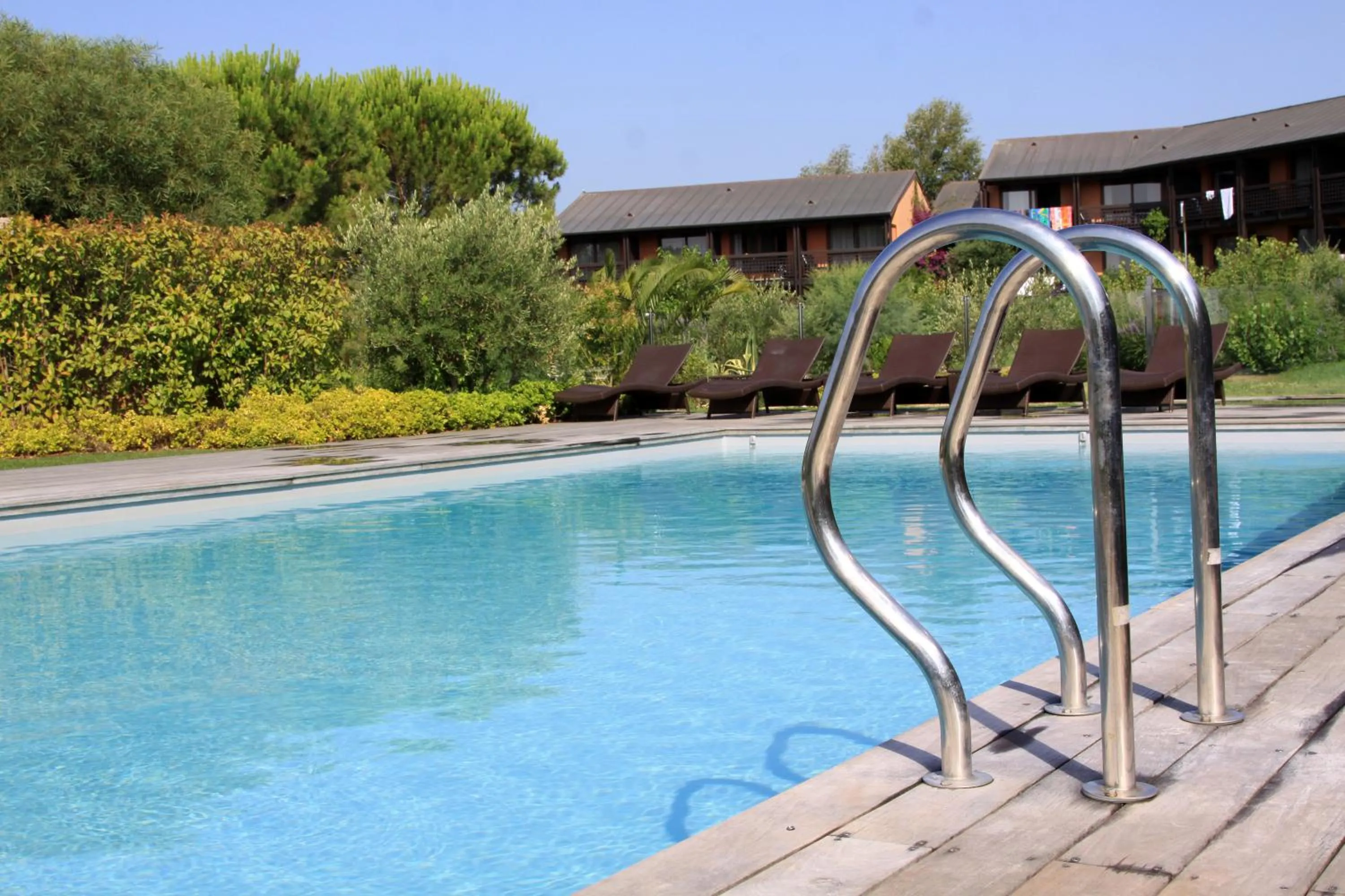 Swimming pool in Hôtel Castell'Verde
