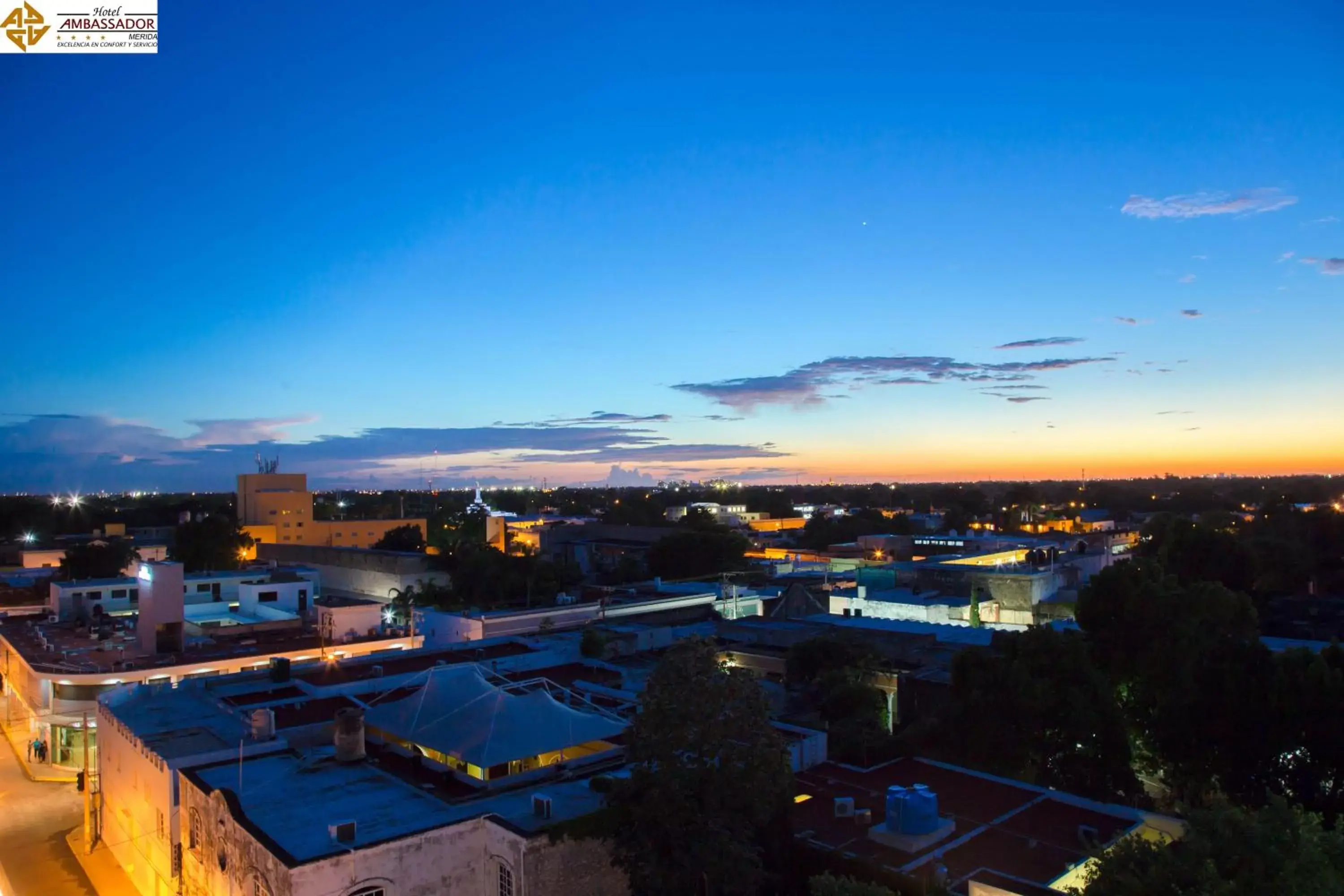 Sunset, Sunrise/Sunset in Hotel Ambassador Mérida