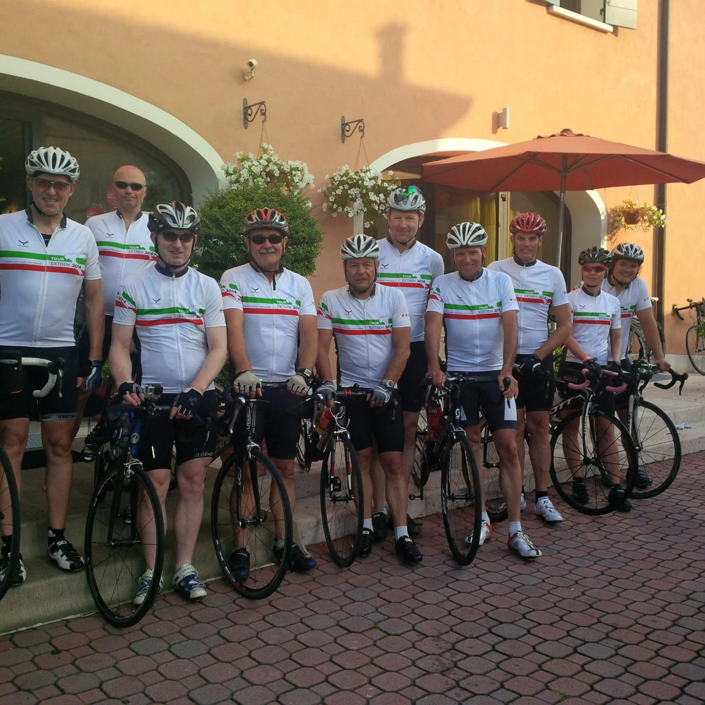 group of guests in Wine Hotel San Giacomo Activity & Wellness