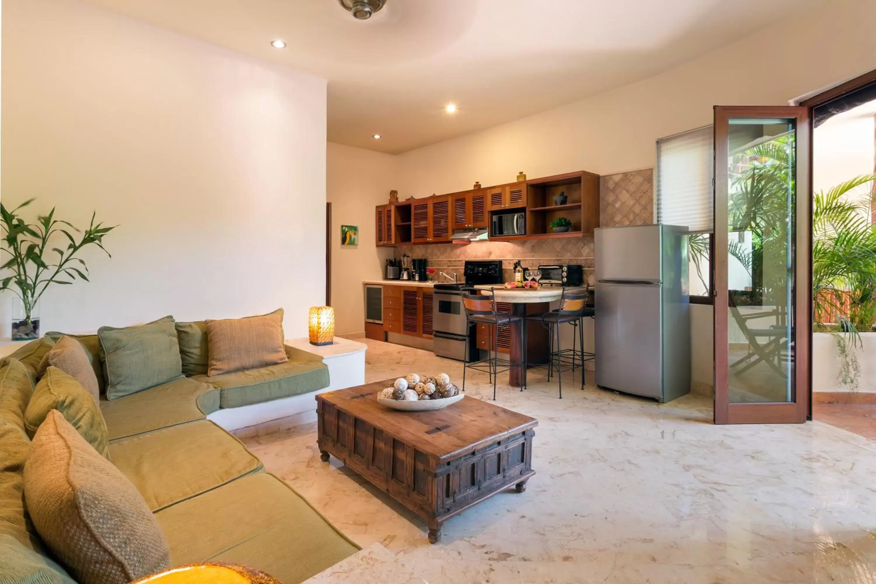 Living room, Seating Area in Porto Playa Condo Hotel and Beach Club